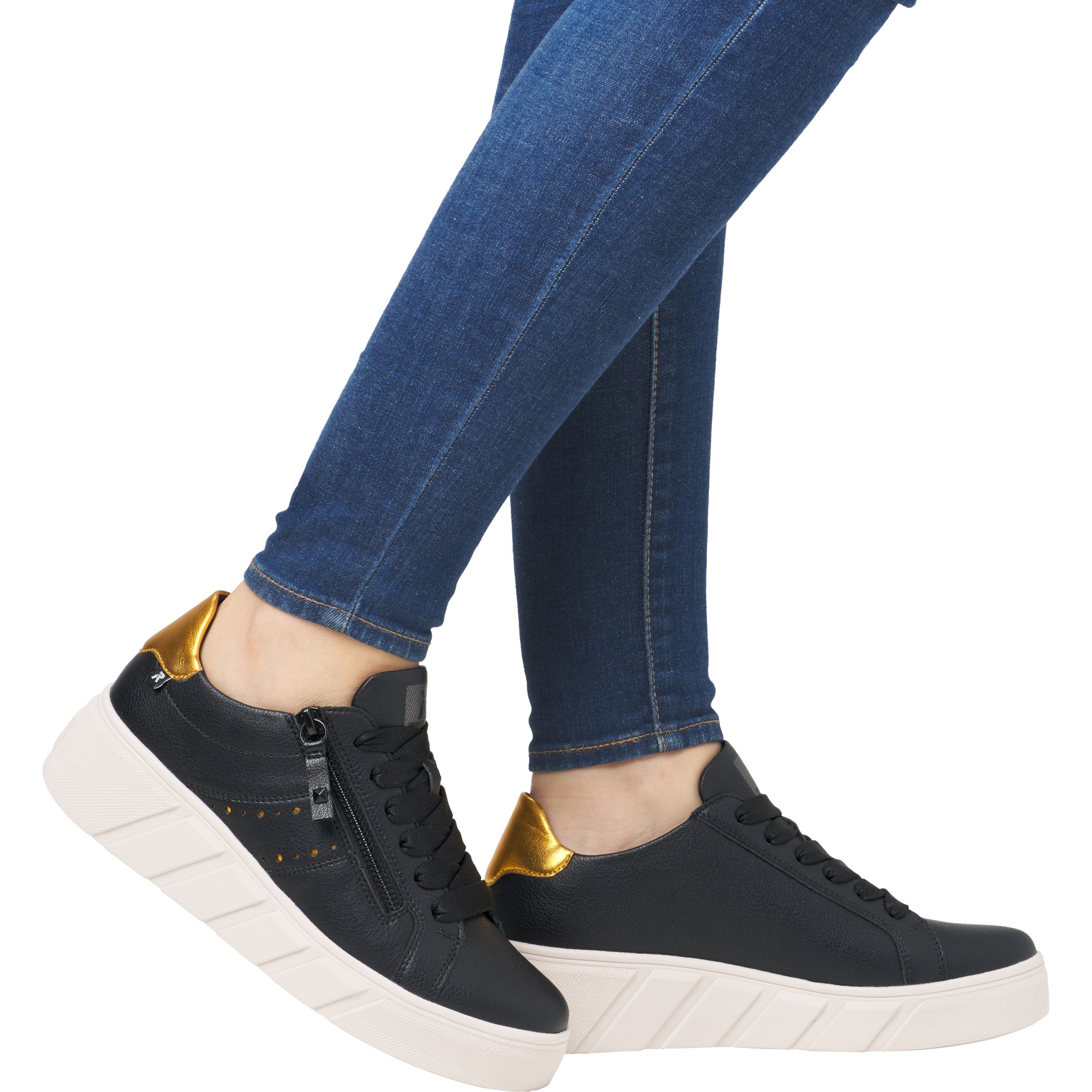 RIEKER EVOLUTION Laisvalaikio bateliai moterims, Balta, Ladies shoes 11