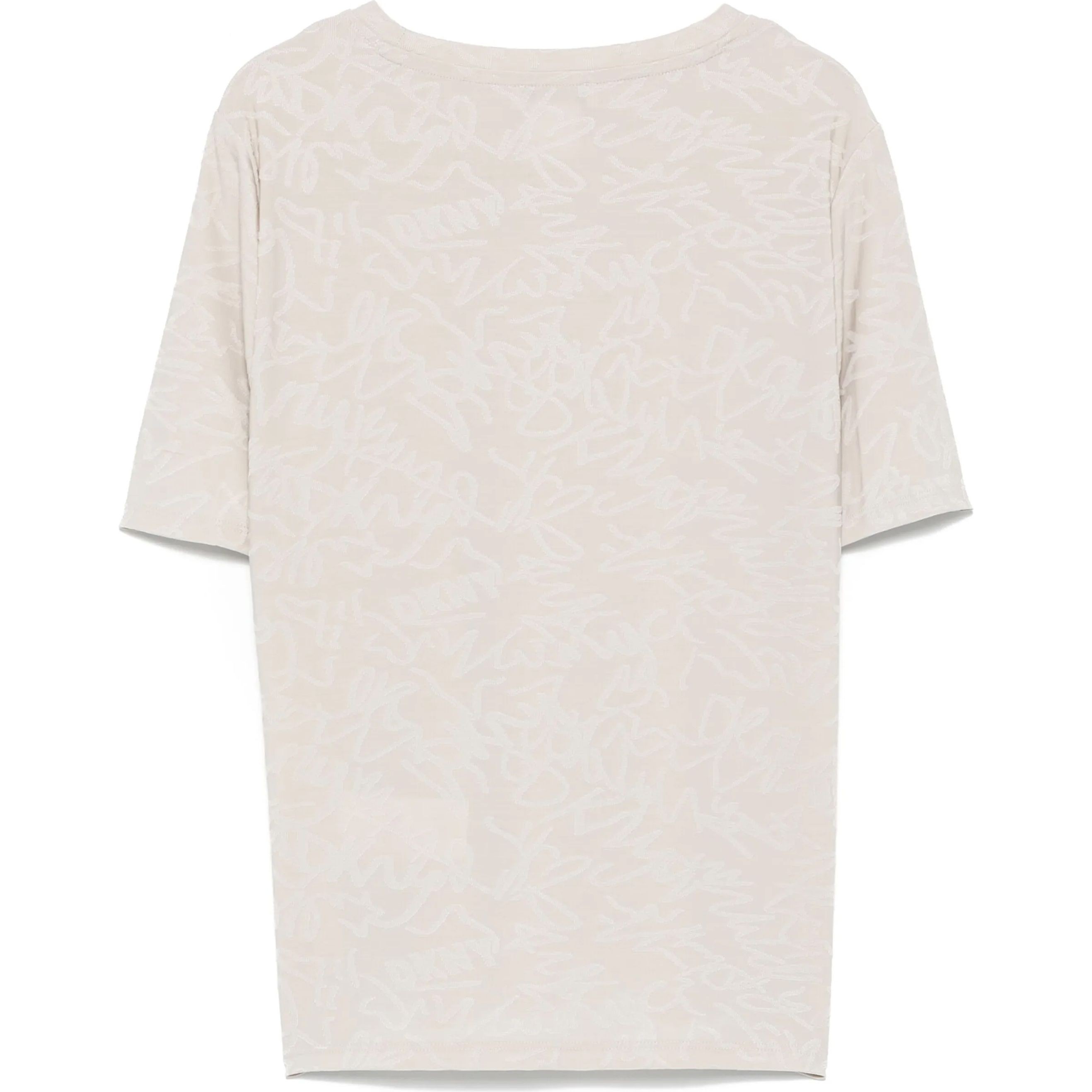 DKNY Megztinis moterims, Pilka, S/s knit graffiti ja 2