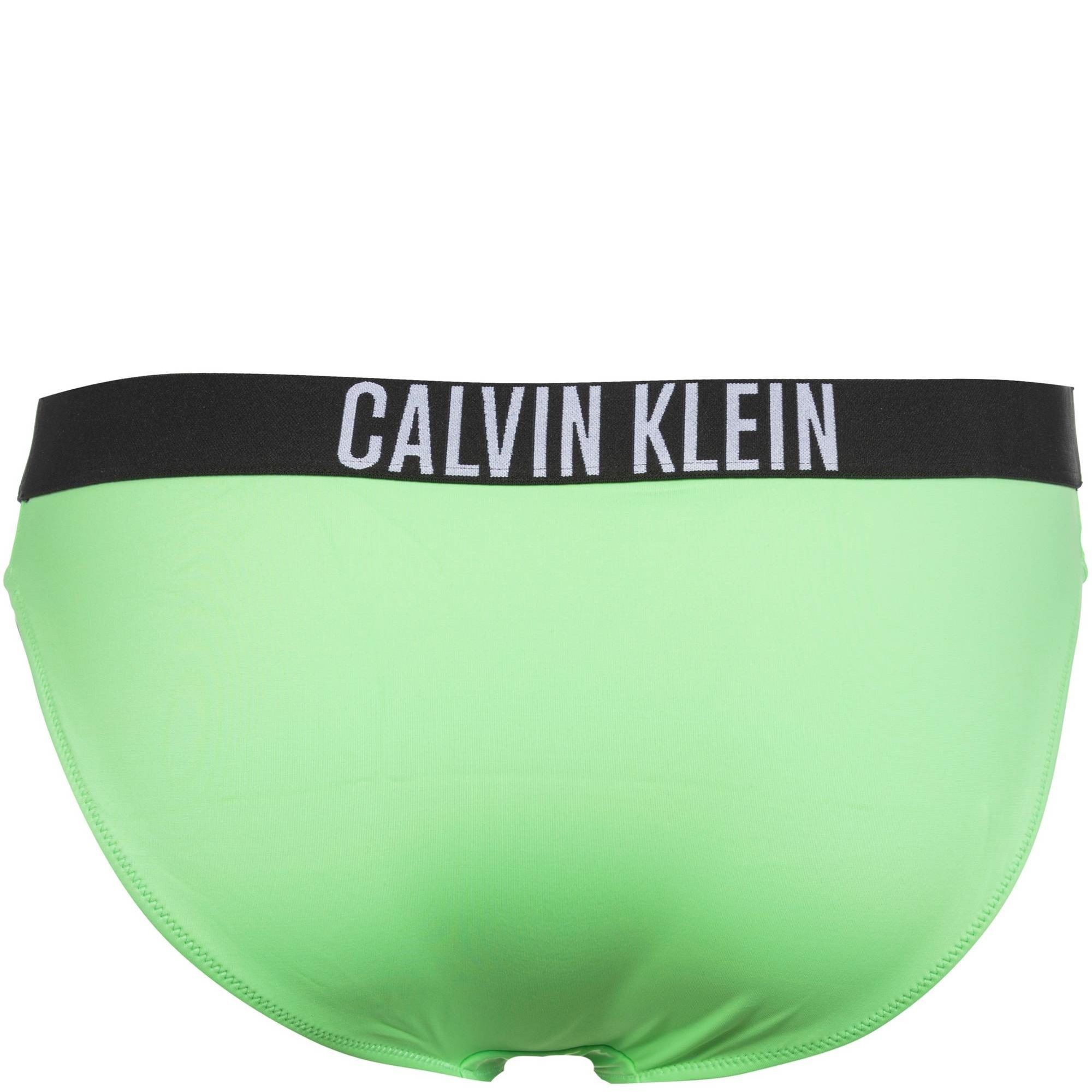 CALVIN KLEIN UW Apatinė kostiumėlio dalis moterims, Žalia, Classic bikini 2