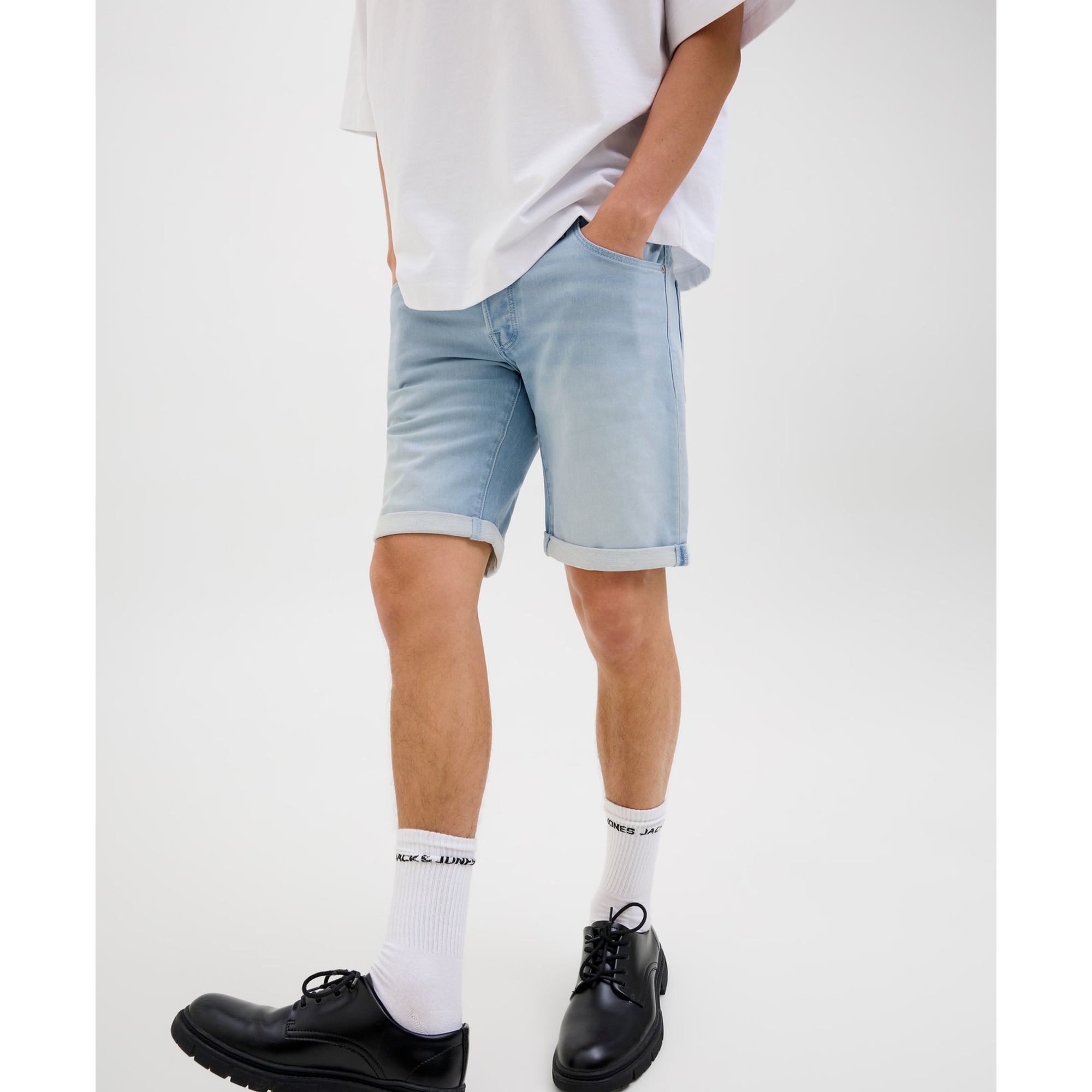 JACK & JONES Šortai vyrams, Mėlyna, Rick 3