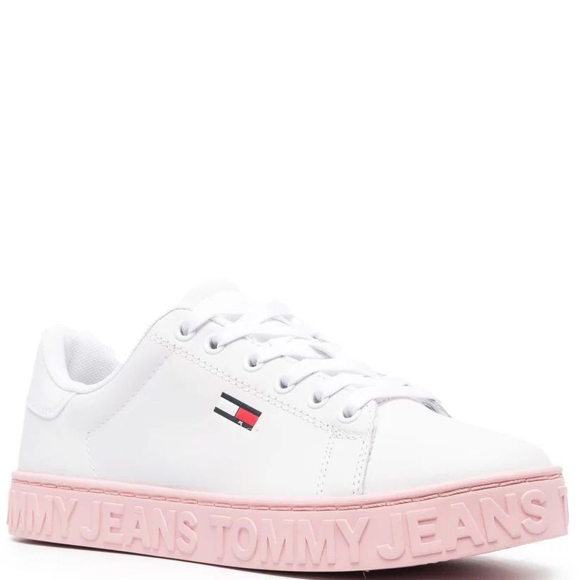 TOMMY JEANS Sportiniai bateliai moterims, Rožinė, Cool sneaker season 2