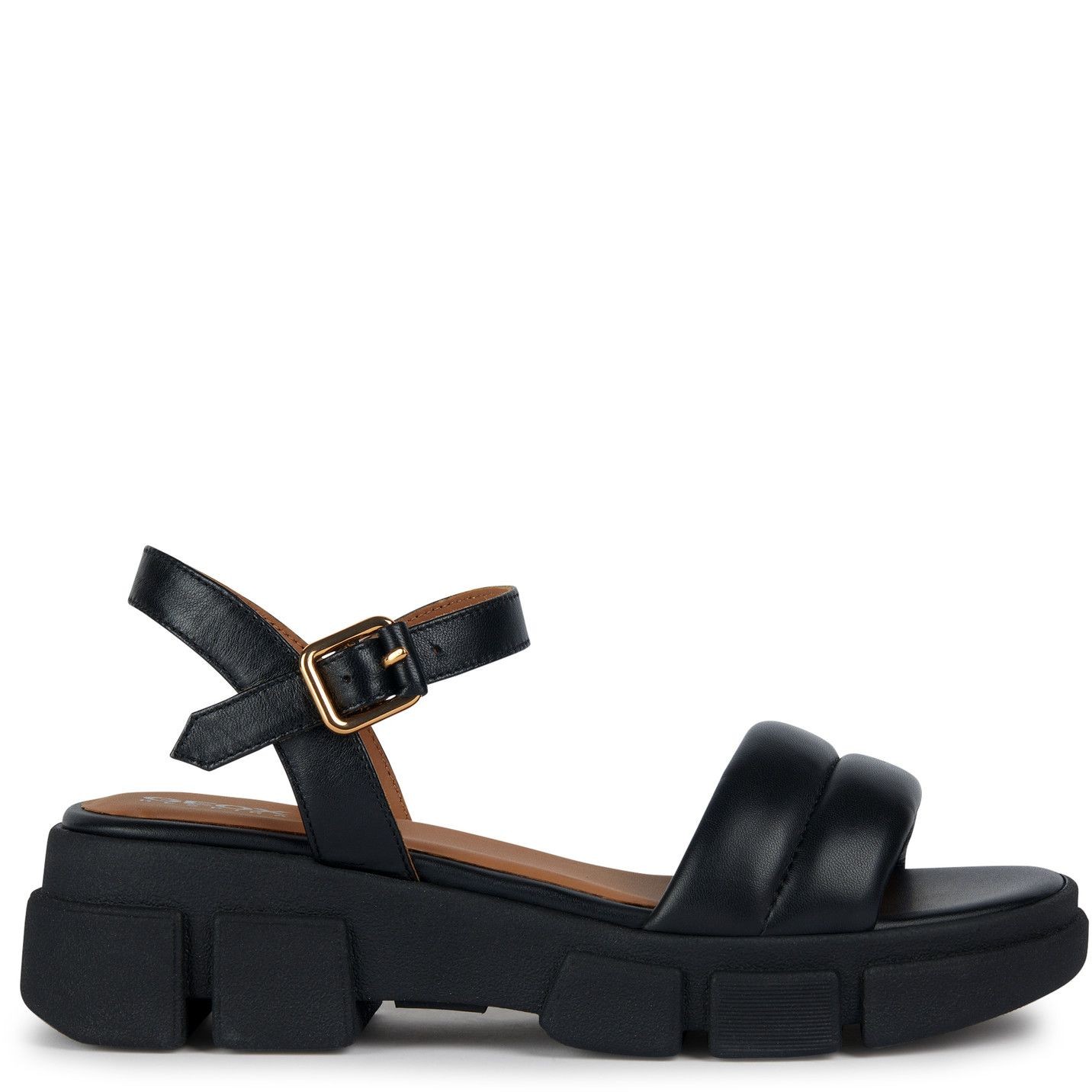GEOX Basutės moterims, Juoda, LISBONA SANDALS 2