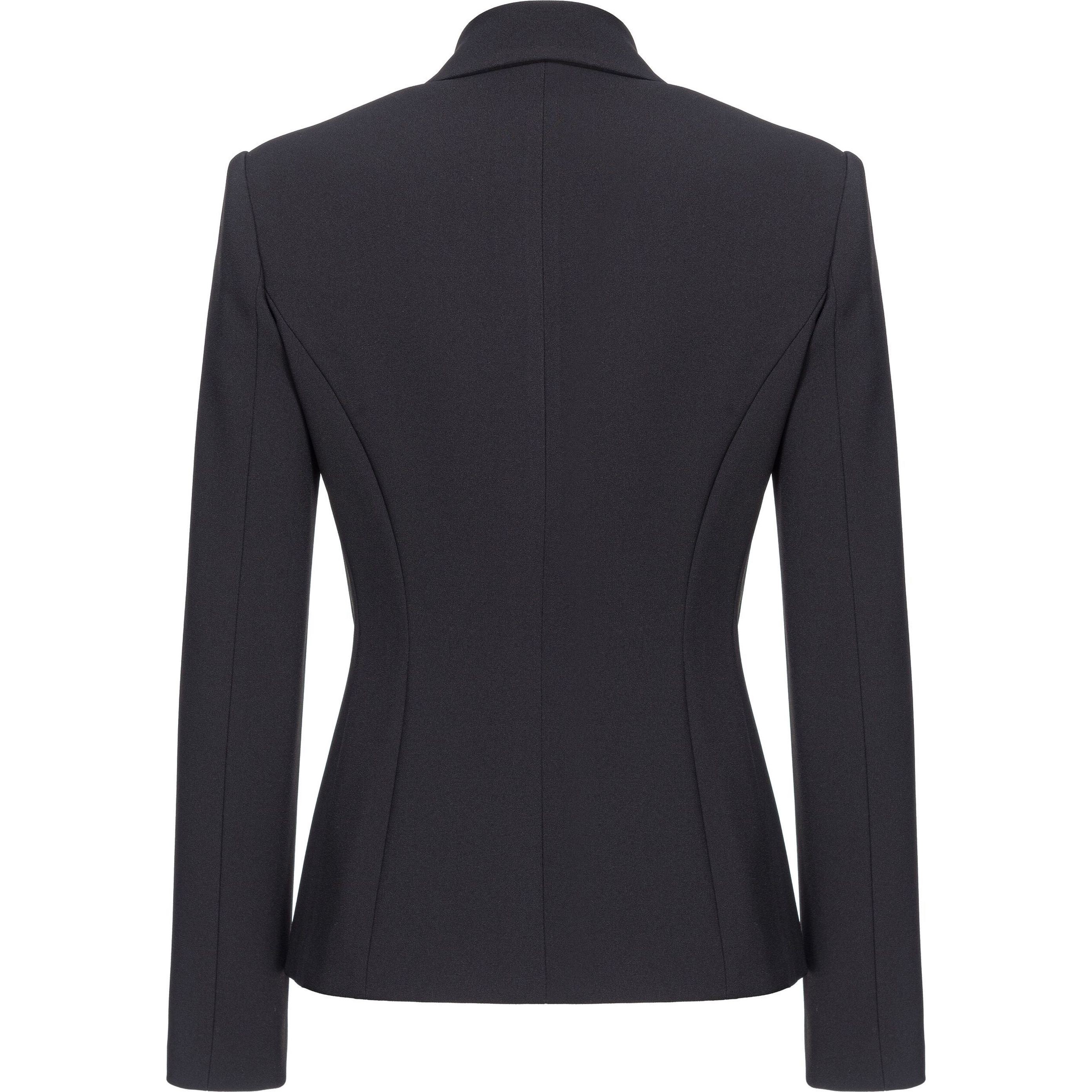 PINKO Švarkas moterims, Juoda, Zipped blazer 2