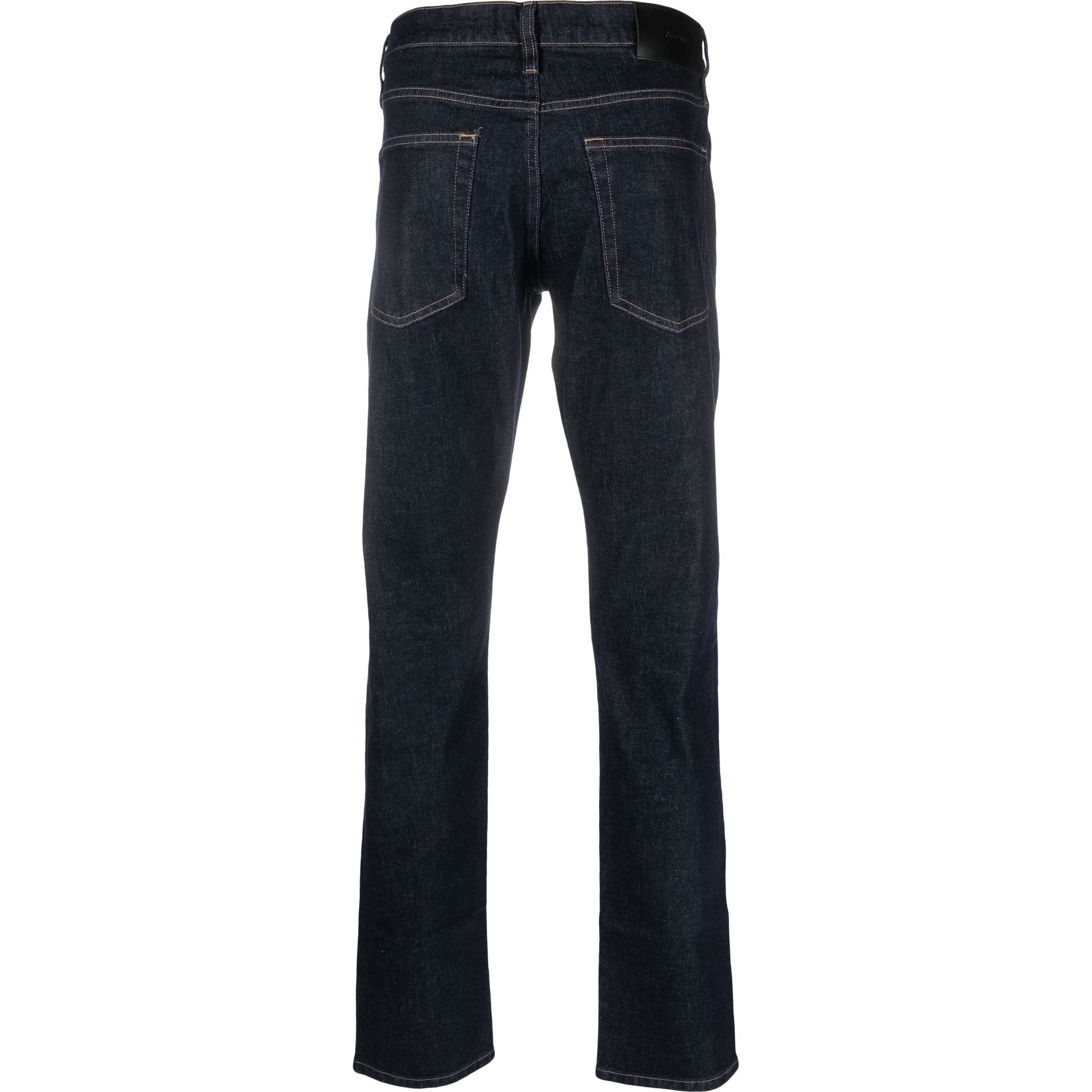 CALVIN KLEIN Aptempti džinsai vyrams, Mėlyna, Slim fit rinse blue 2