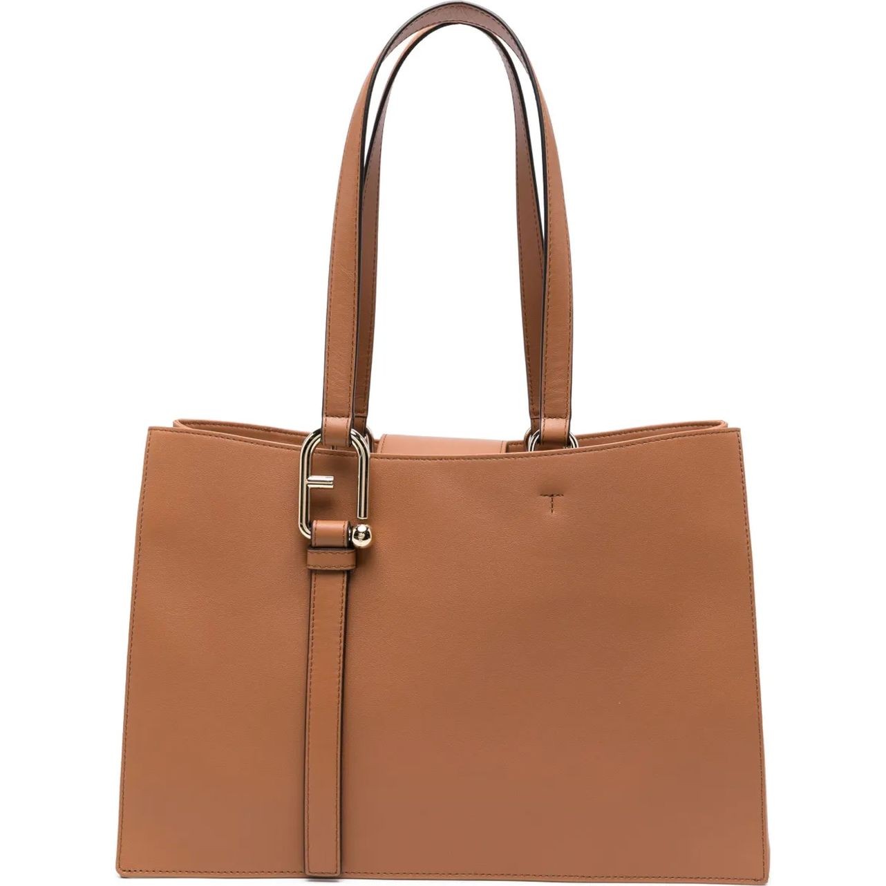 FURLA Pirkinių krepšys moterims, Ruda, Furla nuvola l tote 1