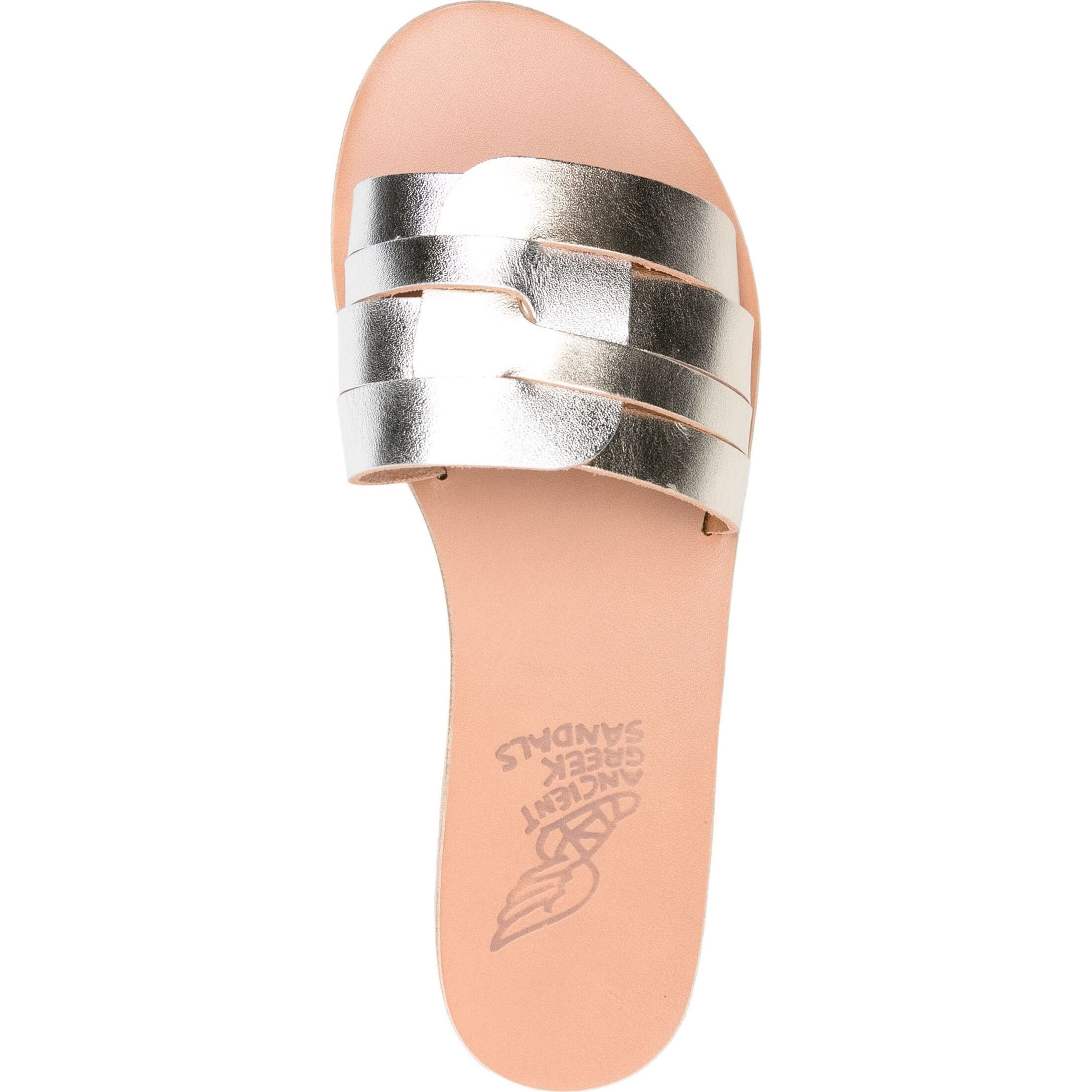 ANCIENT GREEK SANDAL Basutės moterims, Sidabrinė, Filenada vachetta sandals 4