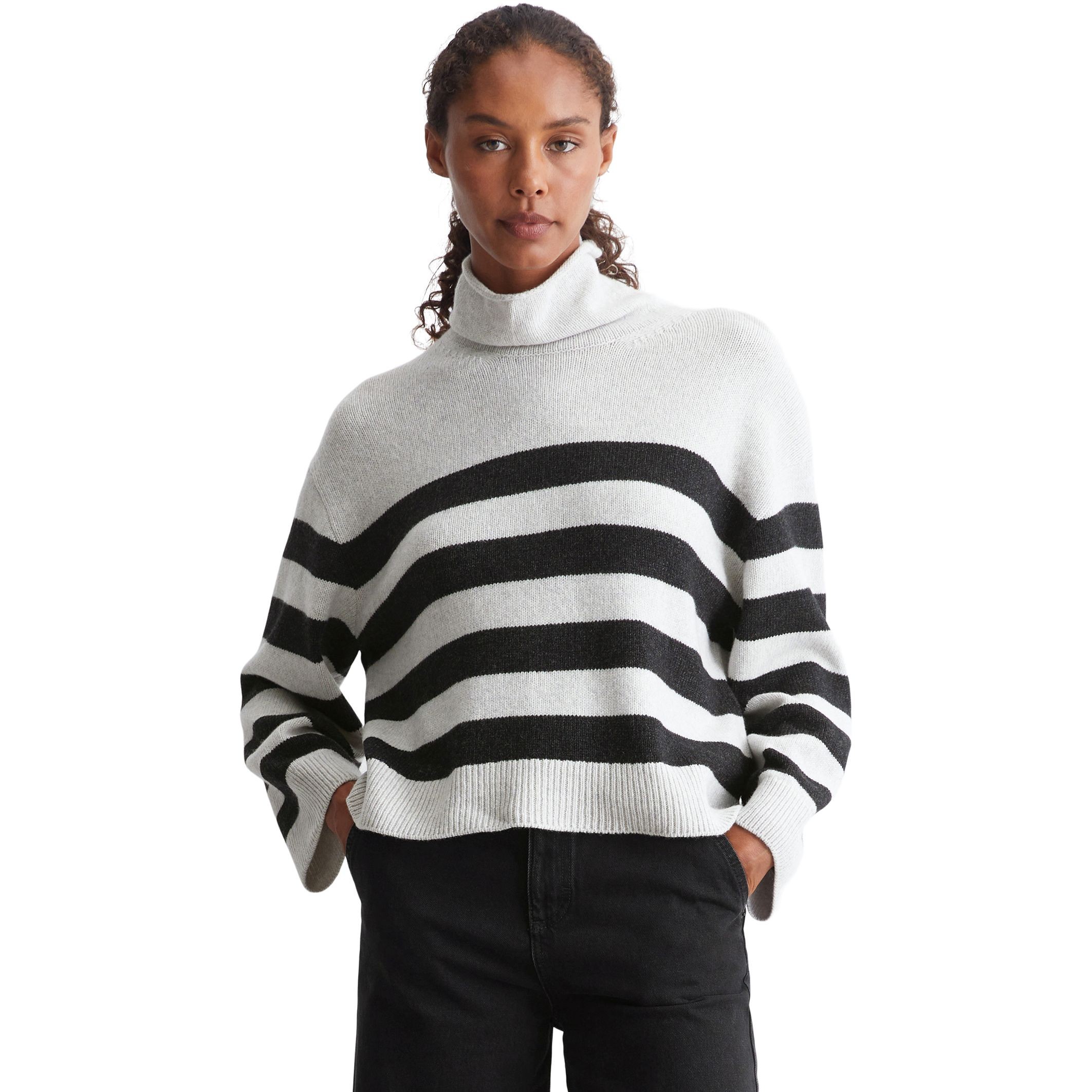 MARC O'POLO Megztinis su kaklu moterims, Marga, Turtleneck 410621160537 2