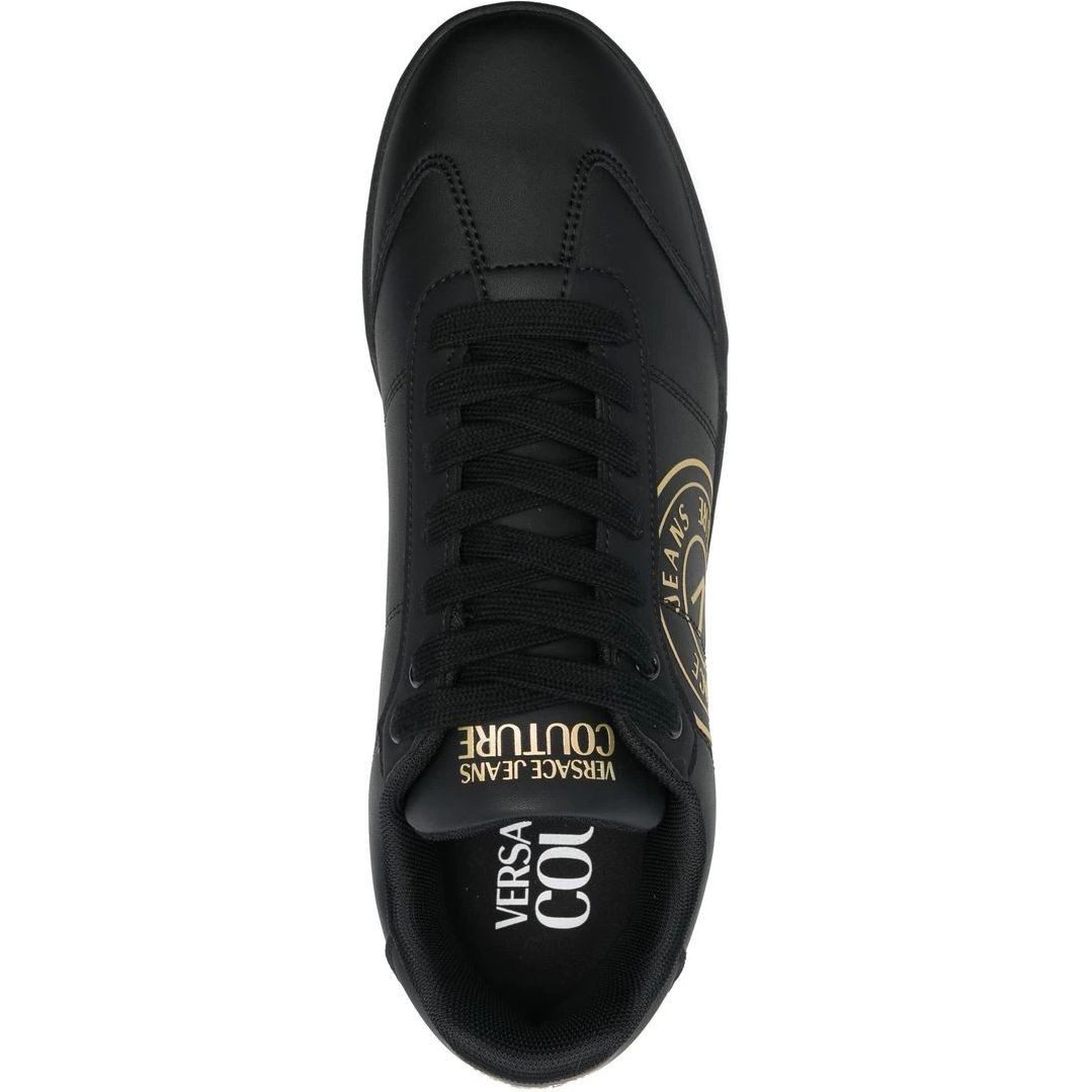 VERSACE JEANS CUTURE Bateliai - vyrams, BLACK/GOLD, Fondo brooklyn shoes 4