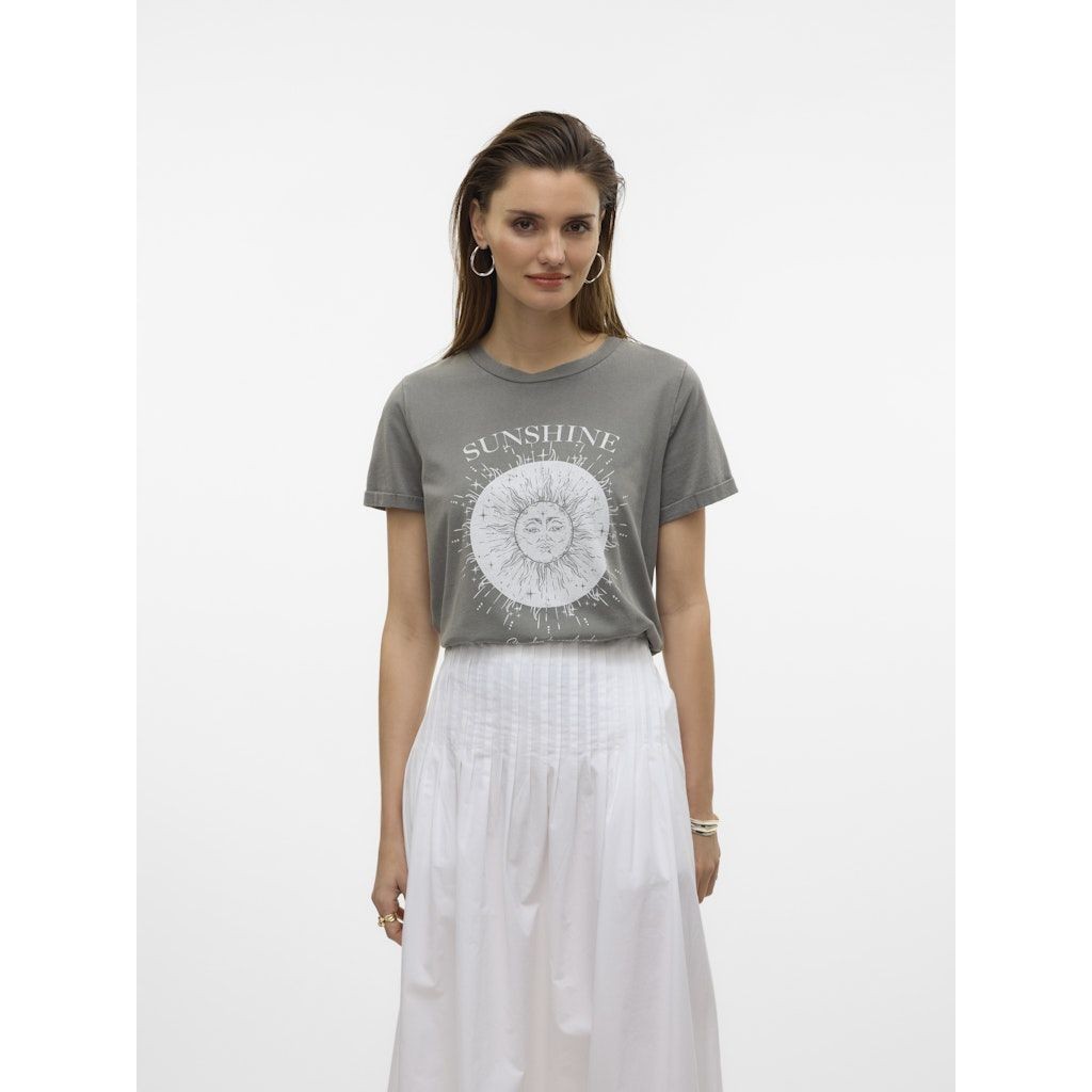 VERO MODA Maxi sijonas moterims, Balta, Disla long skirt 4