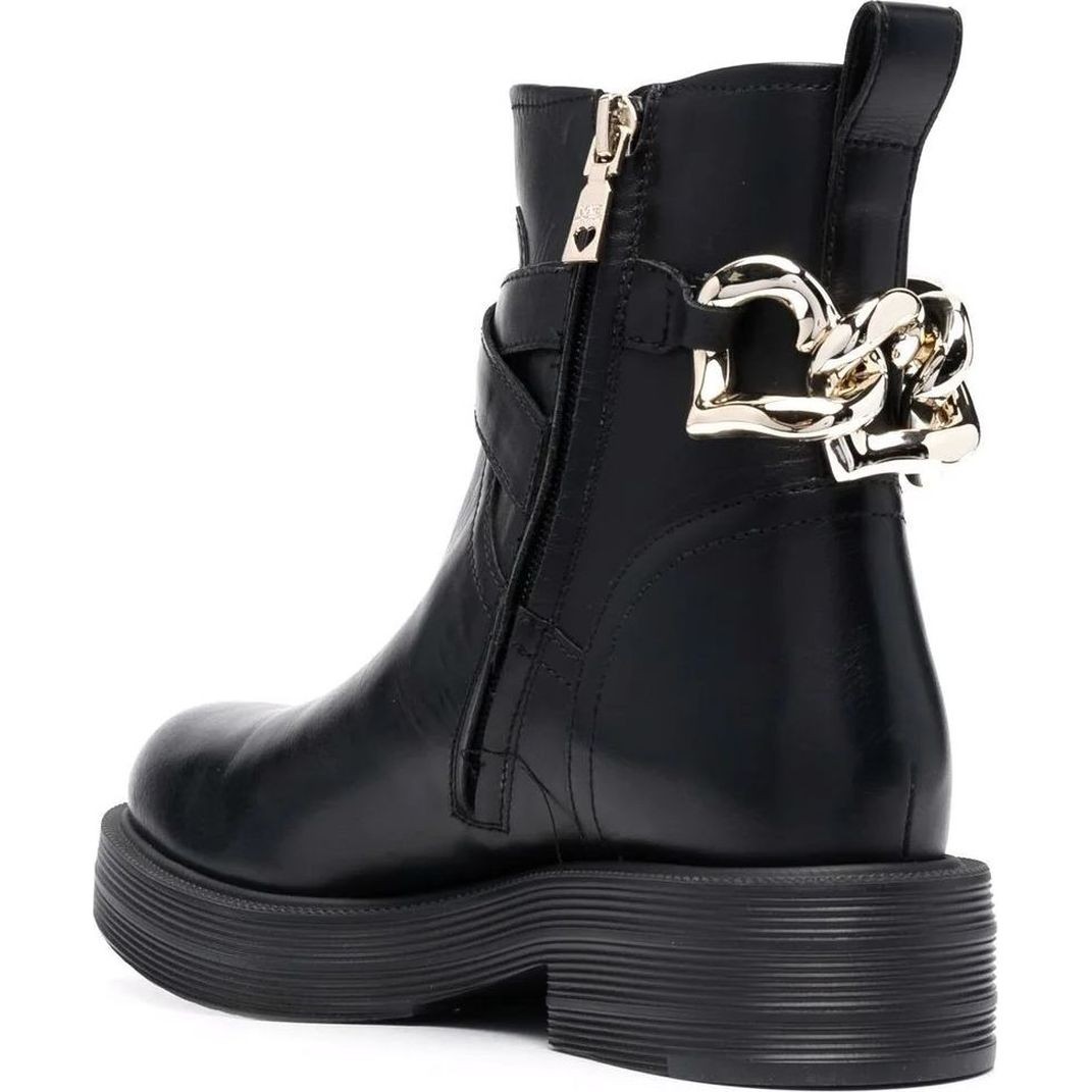 LOVE MOSCHINO Aulinukai moterims, Juoda, Ankle boot 3
