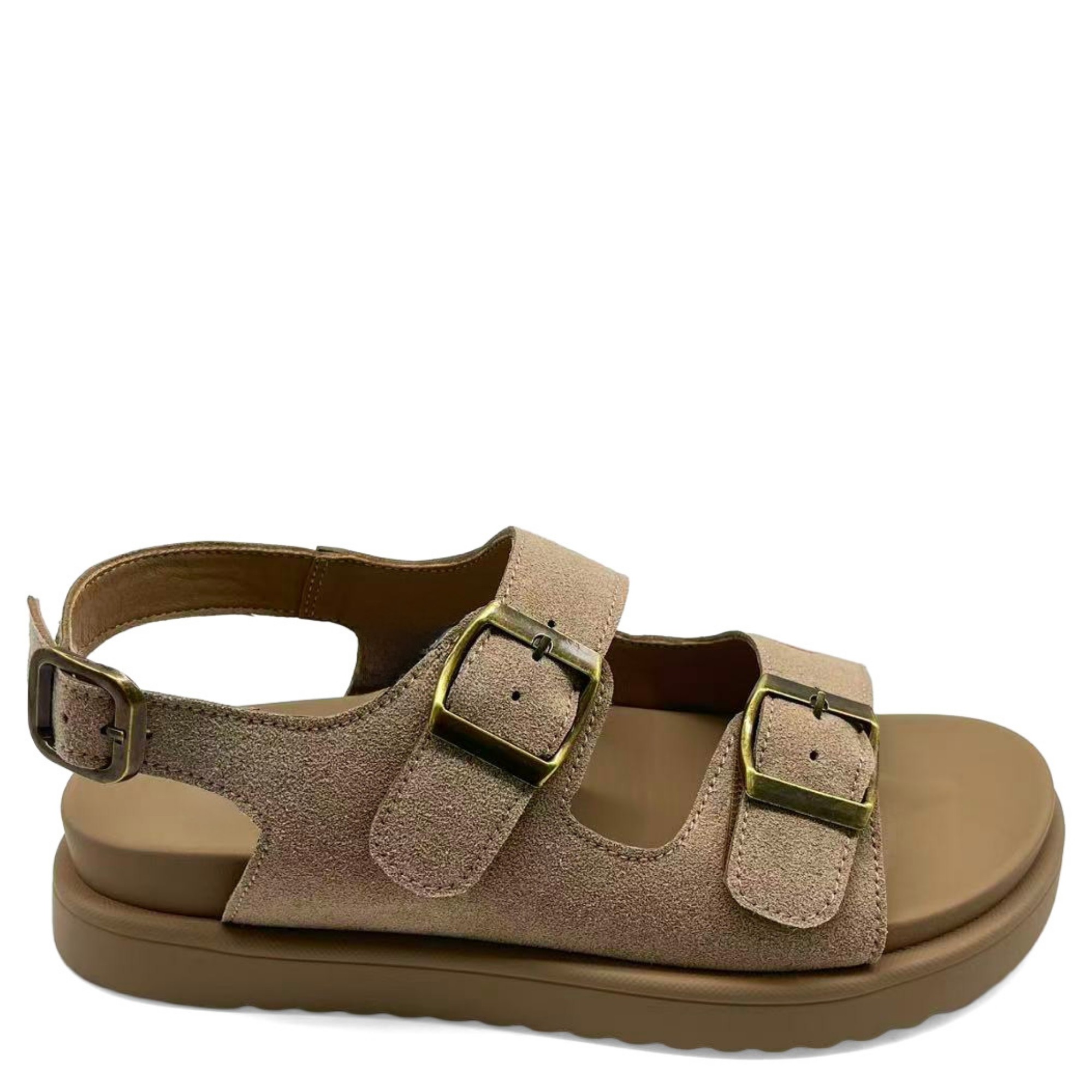 SANTINO MILANO Basutės moterims, Smėlio, Sandals 1