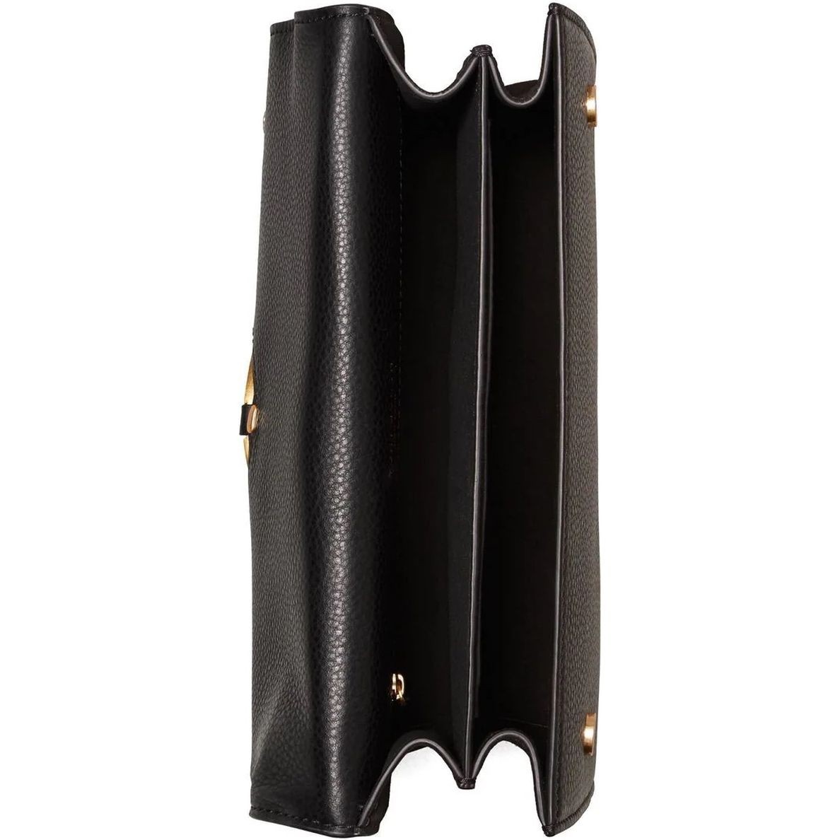 TORY BURCH Rankinė per petį moterims, Juoda, Miller flap shoulder bag 4