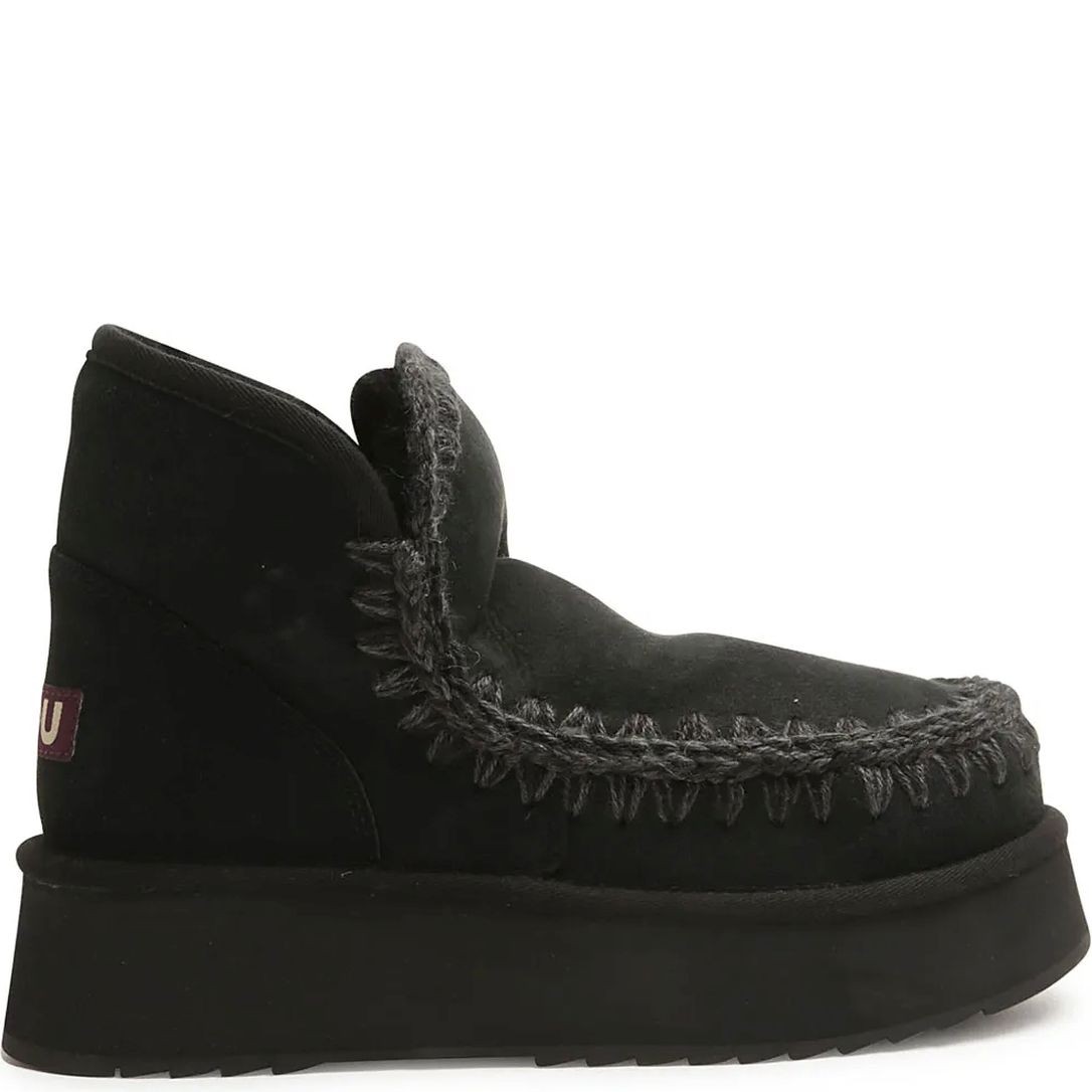 MOU Aulinukai moterims, Juoda, Mini eskimo platform boot 1