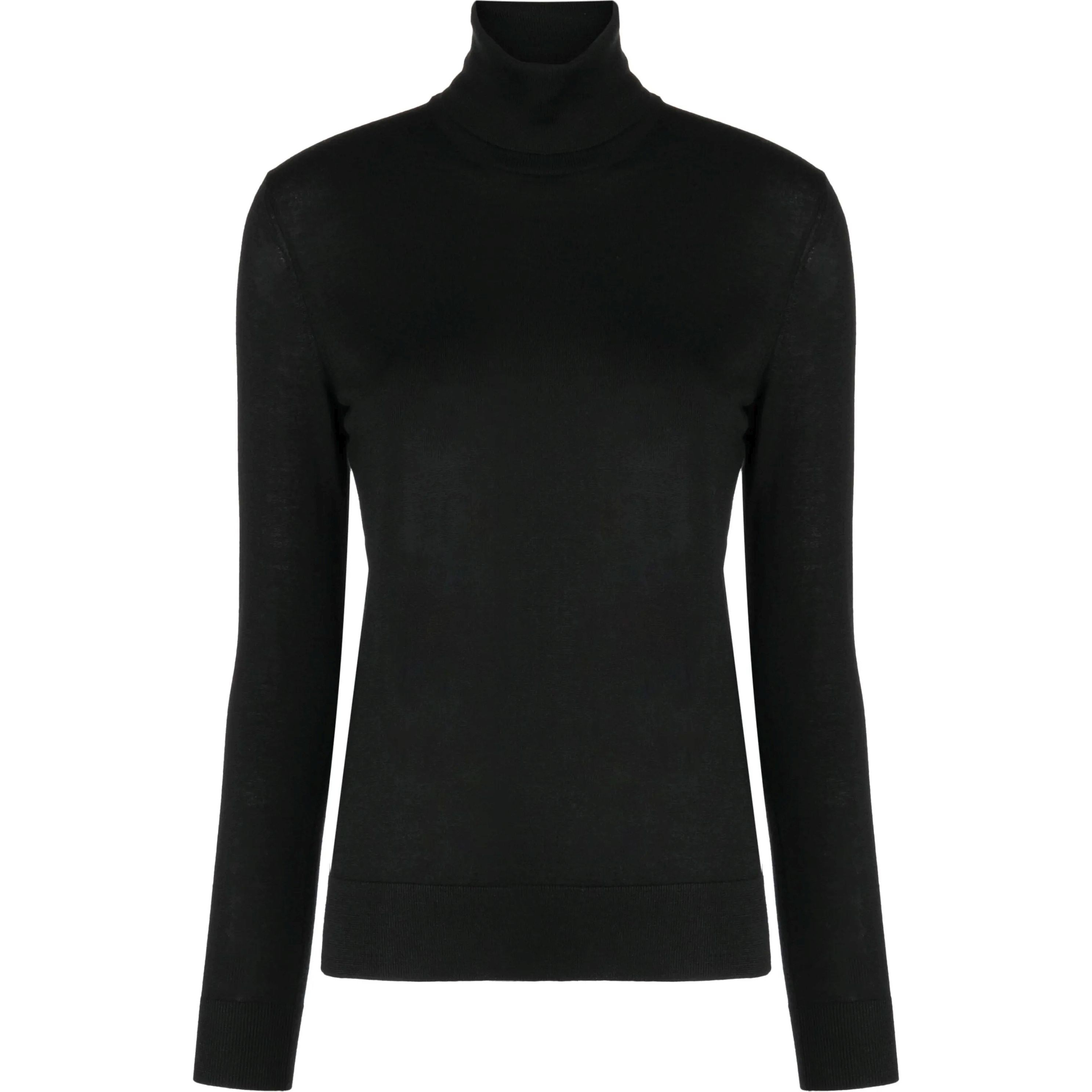 RALPH LAUREN Sportinis nertinis moterims, Juoda, Long sleeve pullover