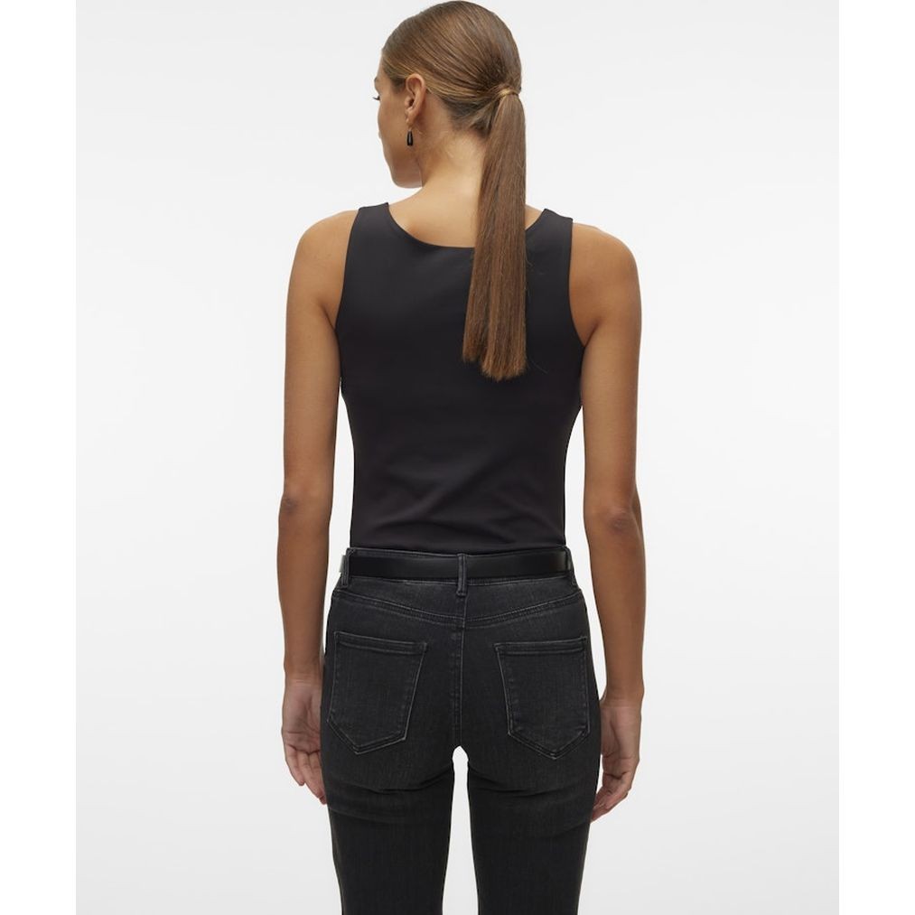 VERO MODA Palaidinės moterims, Juoda, VMMILLION SL SQUARE 4
