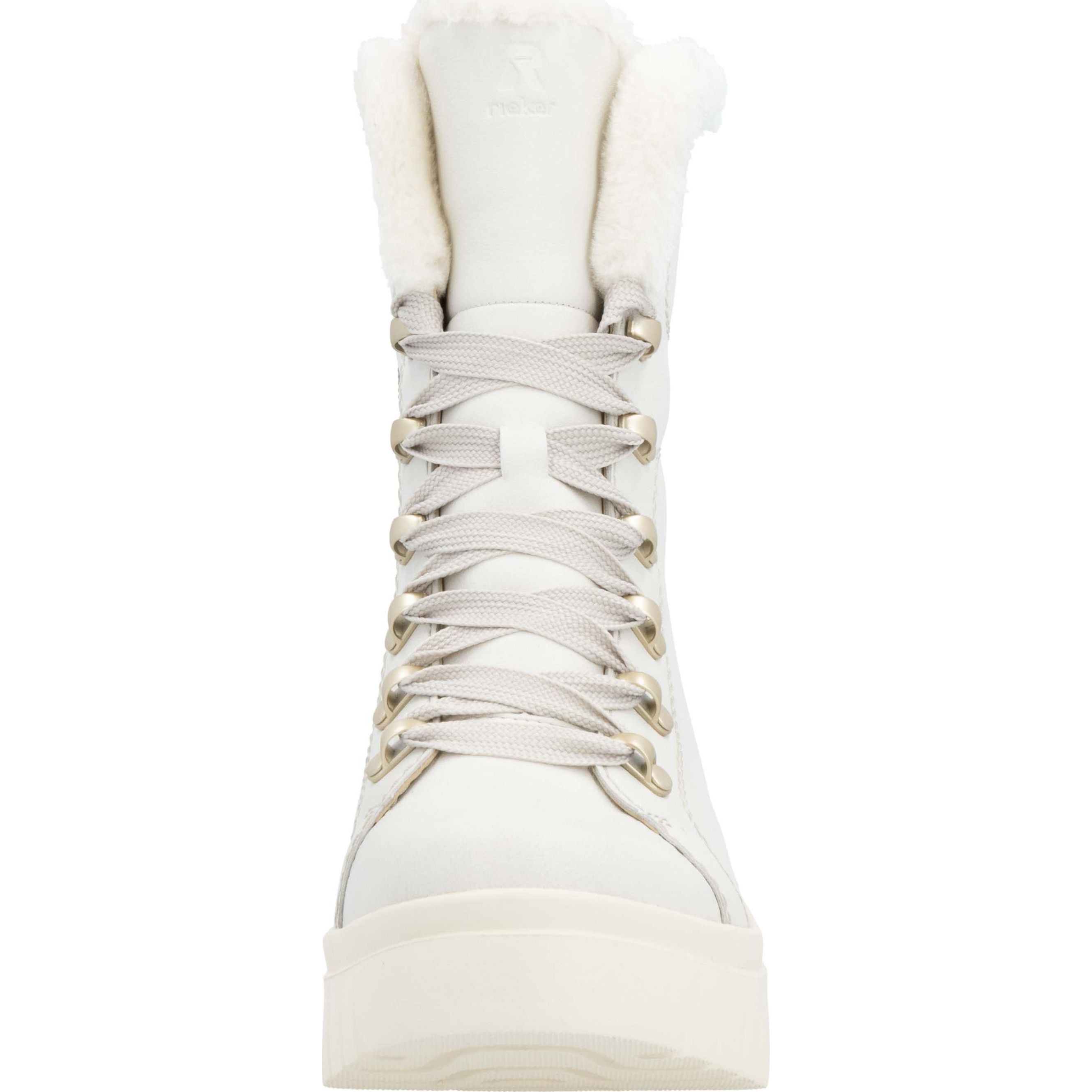 RIEKER EVOLUTION Aulinukai moterims, Balta, Ladies mid height boots 8