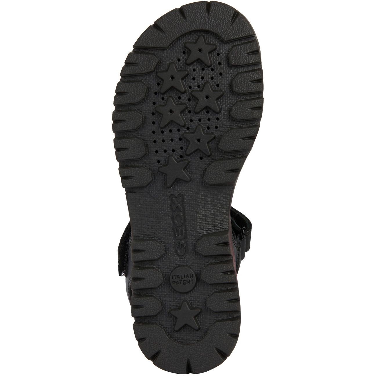 GEOX Basutės mergaitėms, Juoda, SANDALS STARBLUSH 6