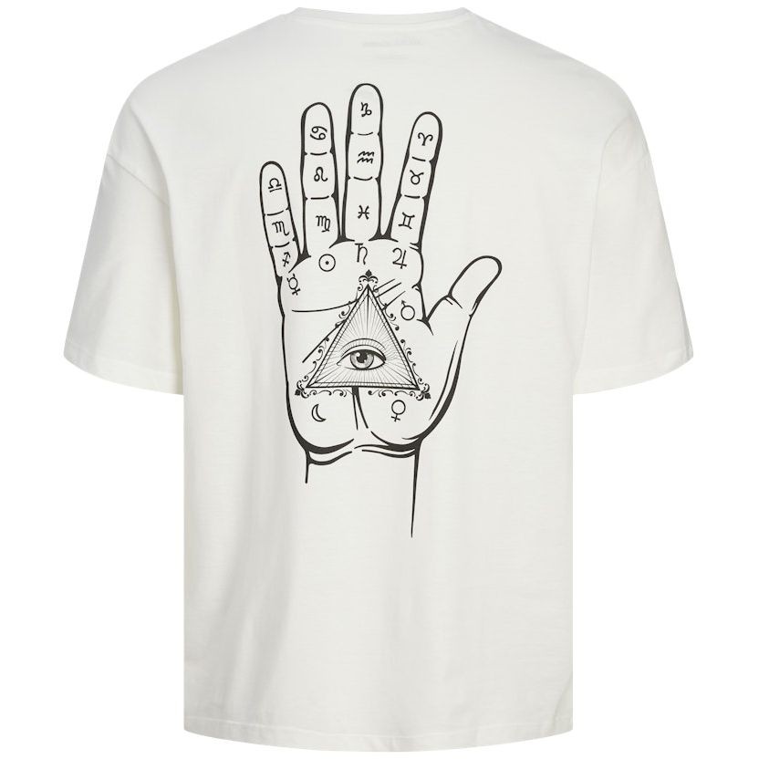 JACK & JONES Marškinėliai vyrams, Balta, Mystic tee 2