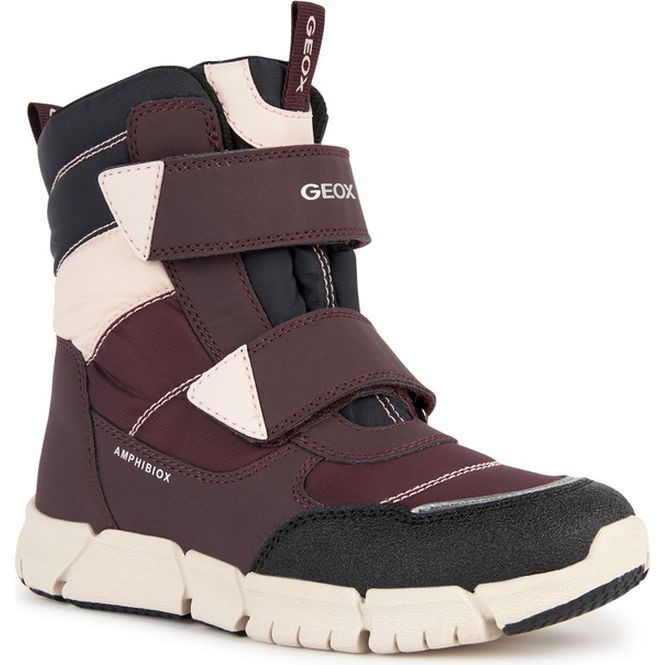 GEOX Aulinukai mergaitėms, Vyšninė, Flexyper booties 1