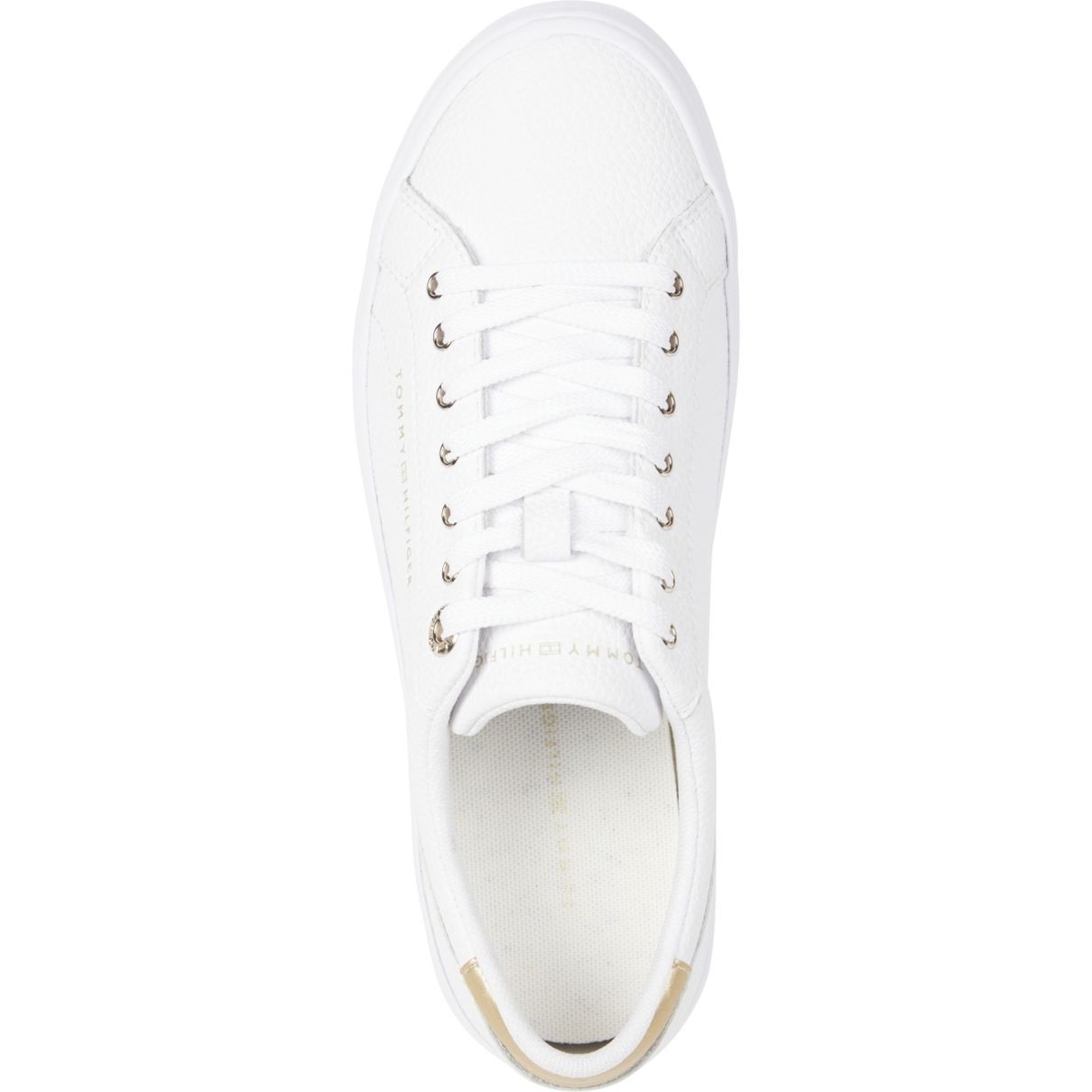TOMMY HILFIGER Laisvalaikio bateliai moterims, Balta, Essential vulc sneaker 3