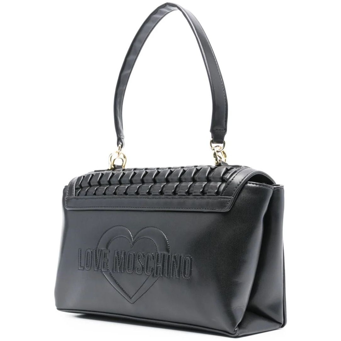 LOVE MOSCHINO Rankinė per petį moterims, Juoda, Shoulder bag 2