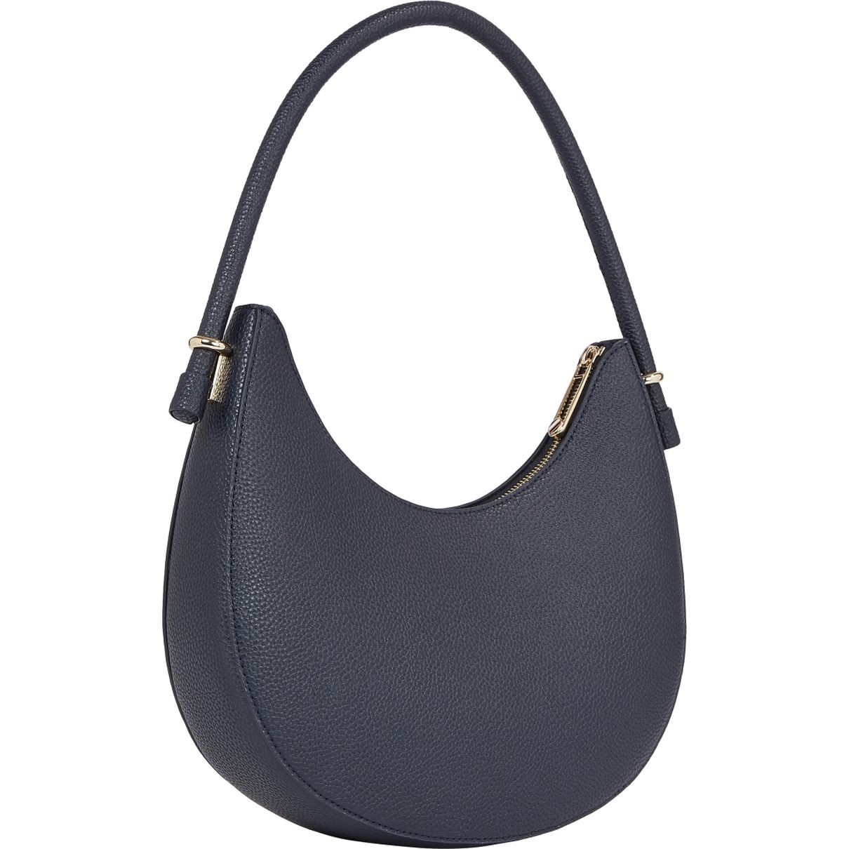 TOMMY HILFIGER Rankinė per petį moterims, Mėlyna, Emblem shoulder bag corp 2