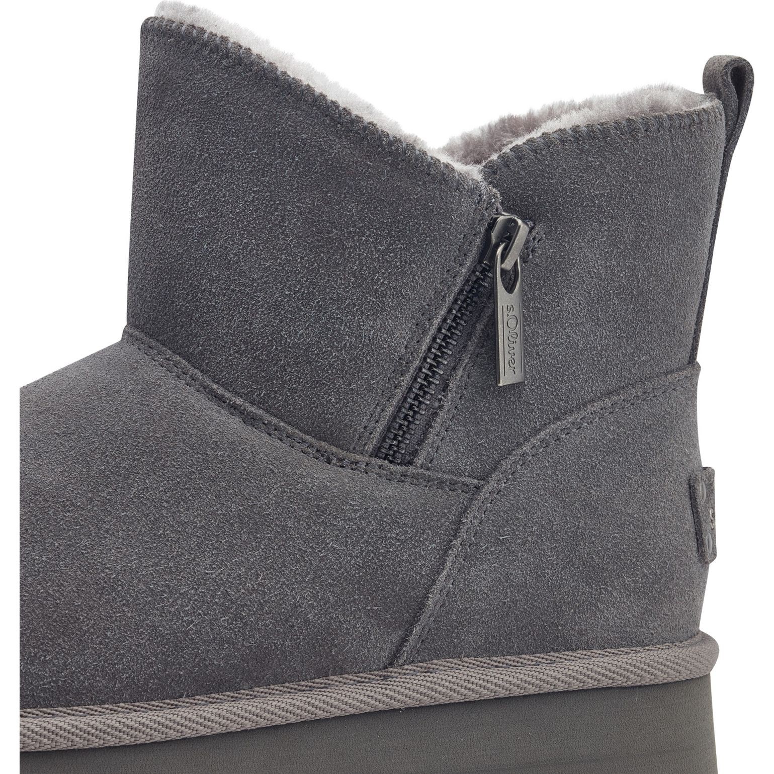 S.OLIVER Aulinukai moterims, Pilka, Booties M 6