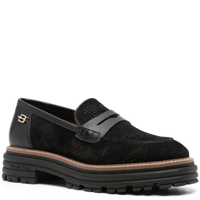 BALDININI Mokasinai moterims, Juoda, Woman mocassin 2