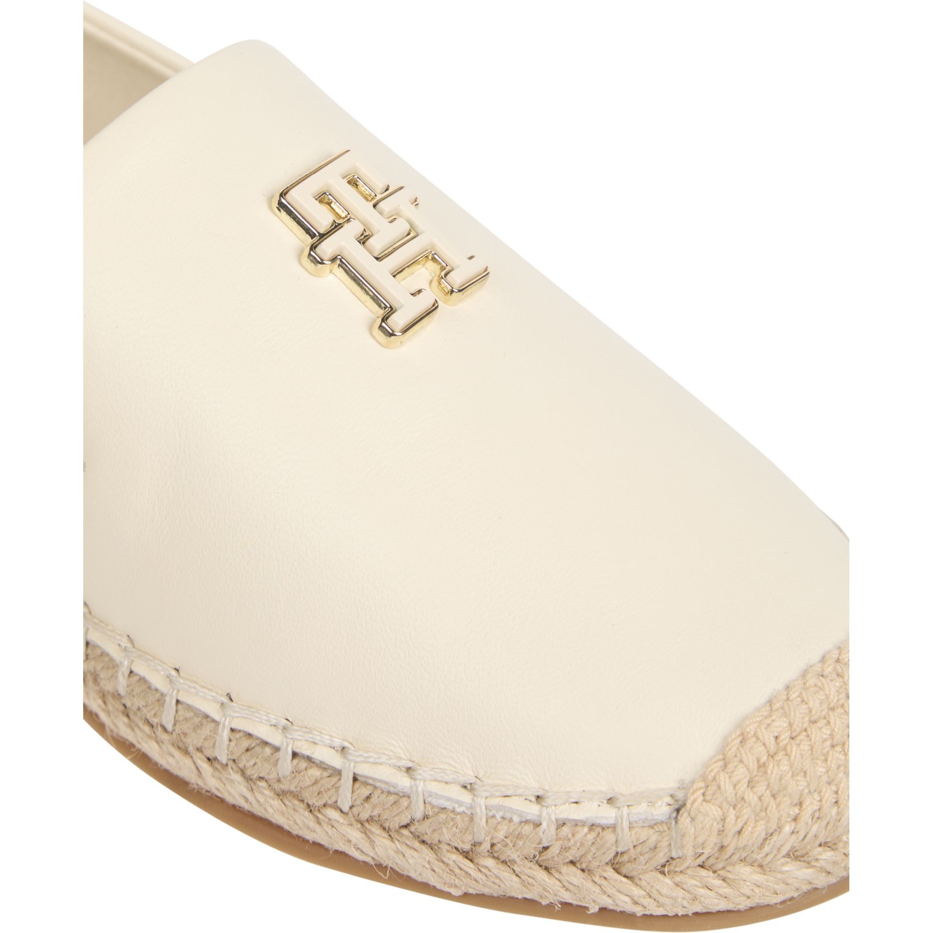 TOMMY HILFIGER Espadrilės moterims, Smėlio, Logo espadrilles 6
