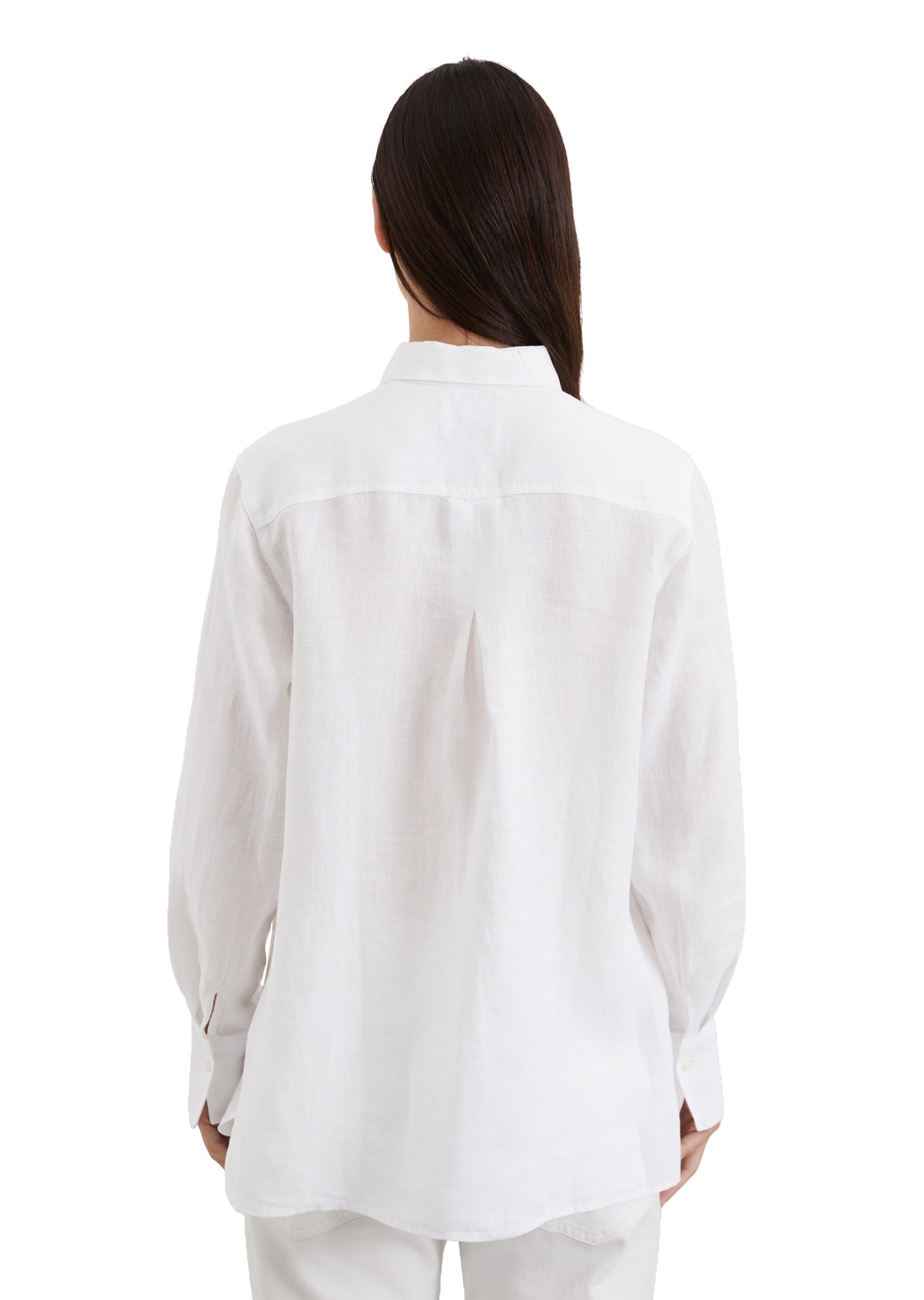 MARC O'POLO Marškiniai ilgomis rankovėmis moterims, Balta, Shirts lon 503113542427 3