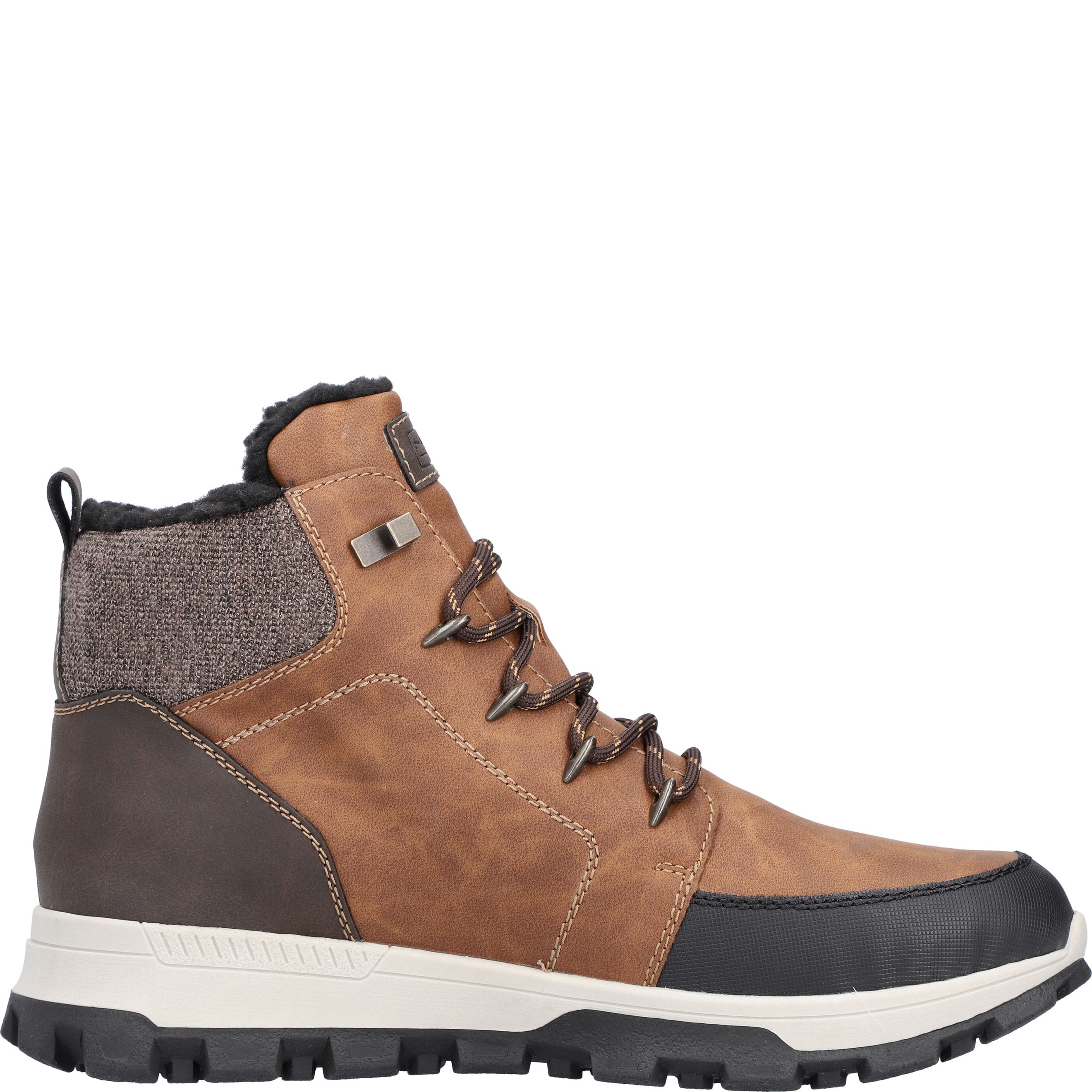 RIEKER Aulinukai vyrams, Ruda, BOOTIES 6