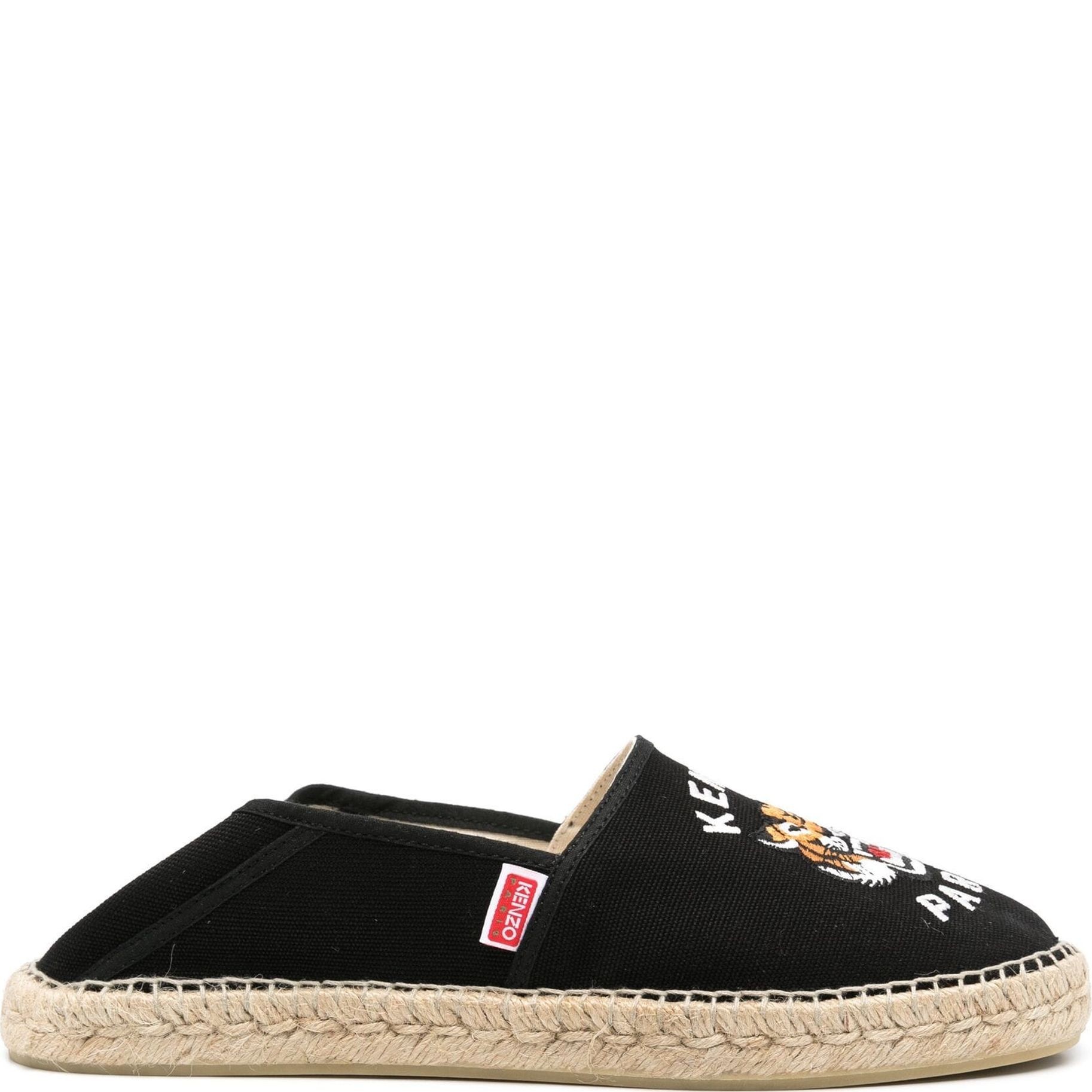 KENZO Espadrilės vyrams, Juoda, Kenzo espadrille slip-on spe 4