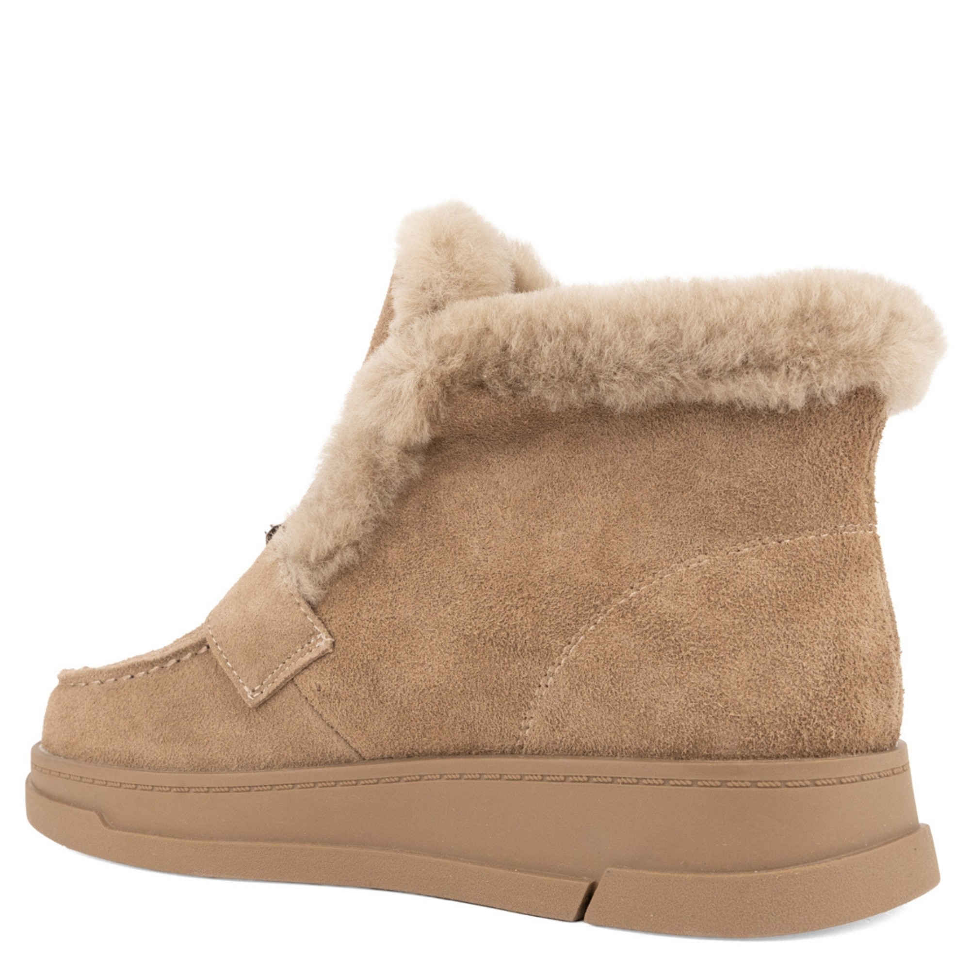 LA CONTE Pašiltinti aulinukai moterims, Ruda, Wm booties 3