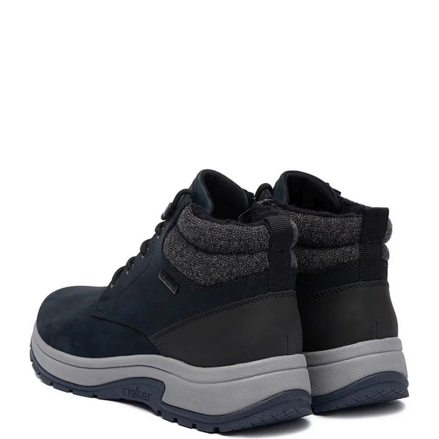 RIEKER Aulinukai vyrams, Mėlyna, Booties 4