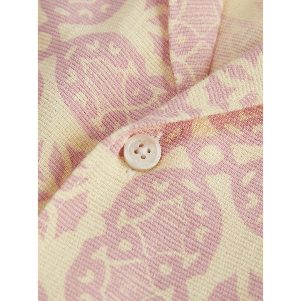 JACK & JONES Marškiniai trump. rankovėmis vyrams, Rožinė, Hydra shirt 2