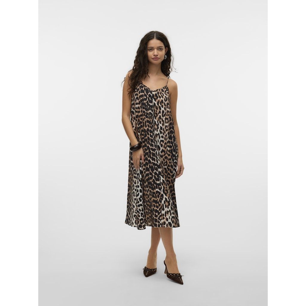 VERO MODA Midi suknelė moterims, Marga, Josie calf singlet dress 3