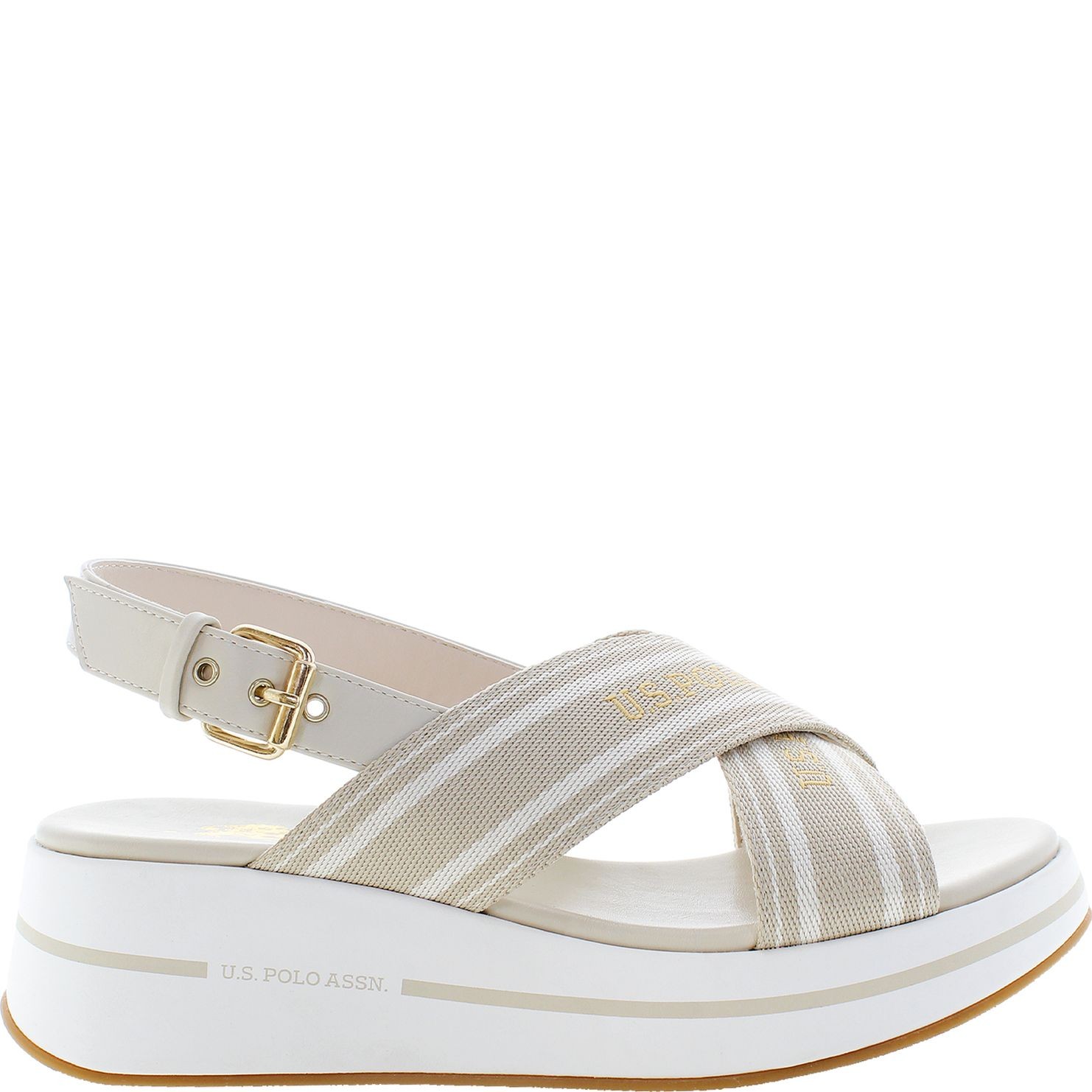 U.S.POLO Basutės moterims, Smėlio, GLORY 2