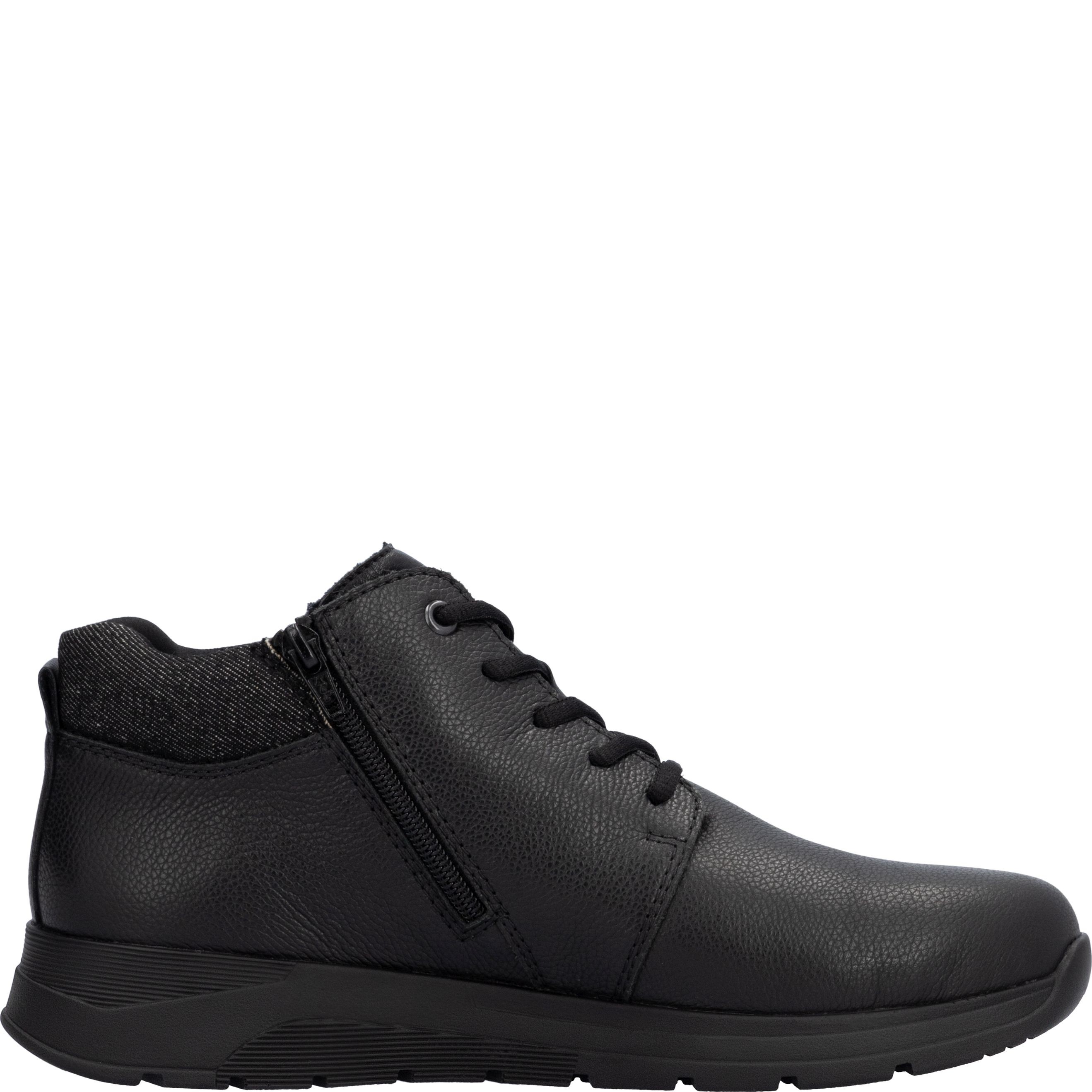 RIEKER Aulinukai vyrams, Juoda, Mens short boots 5