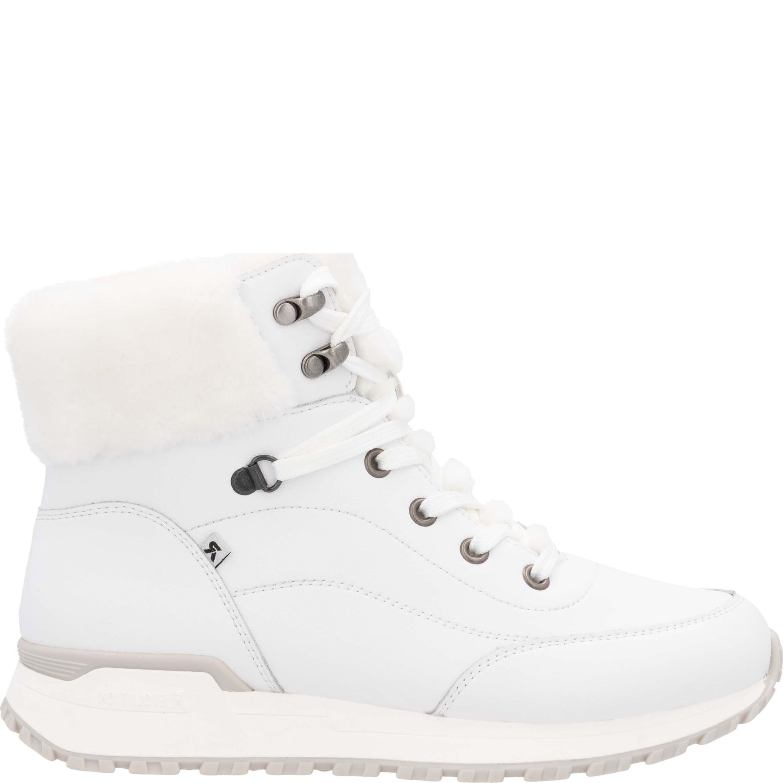 RIEKER EVOLUTION Aulinukai moterims, Balta, Ladies mid height boots 4