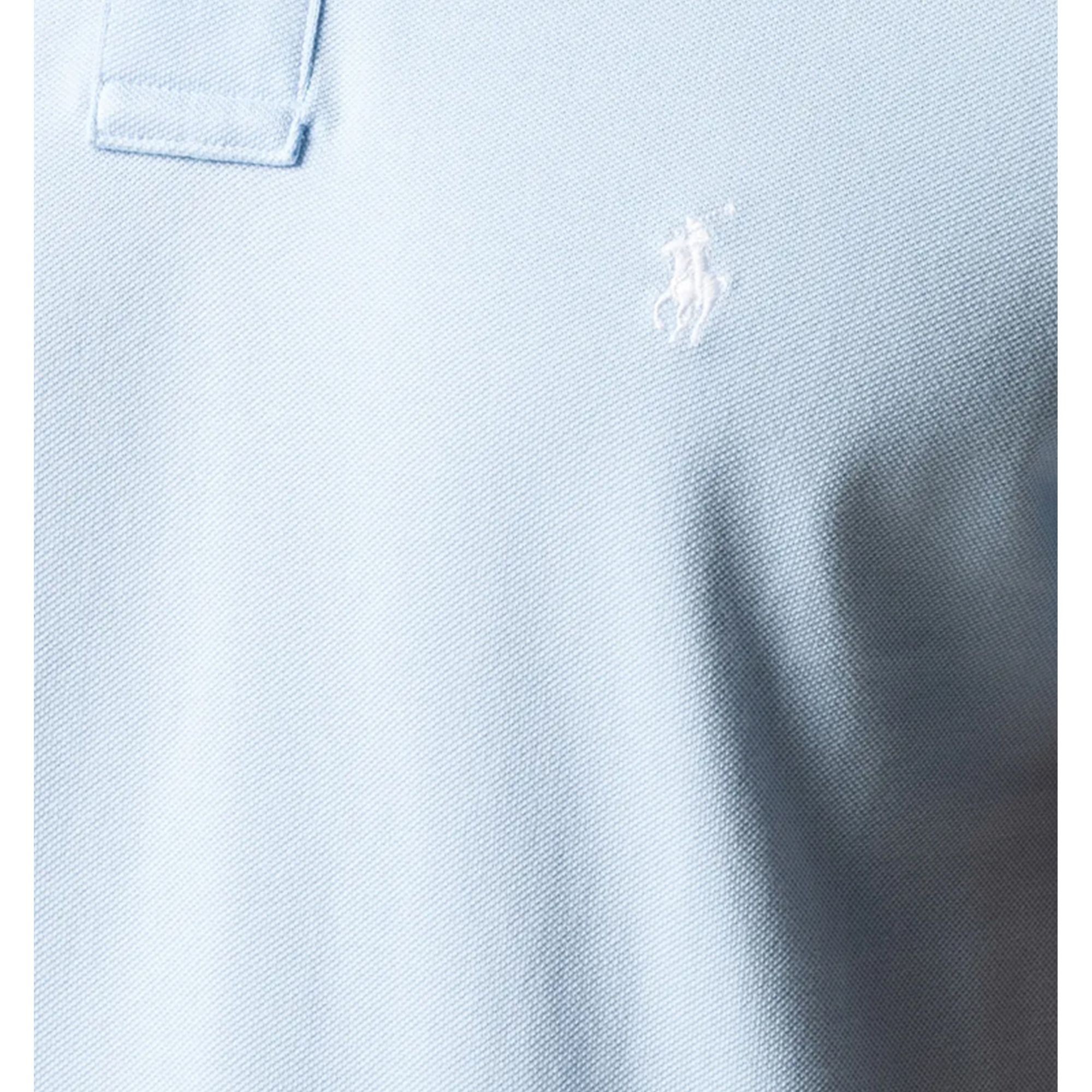 POLO RALPH LAUREN Polo marškiniai trumpos rank. vyrams, Mėlyna, Sskccmslm1-short sleeve-knit 4