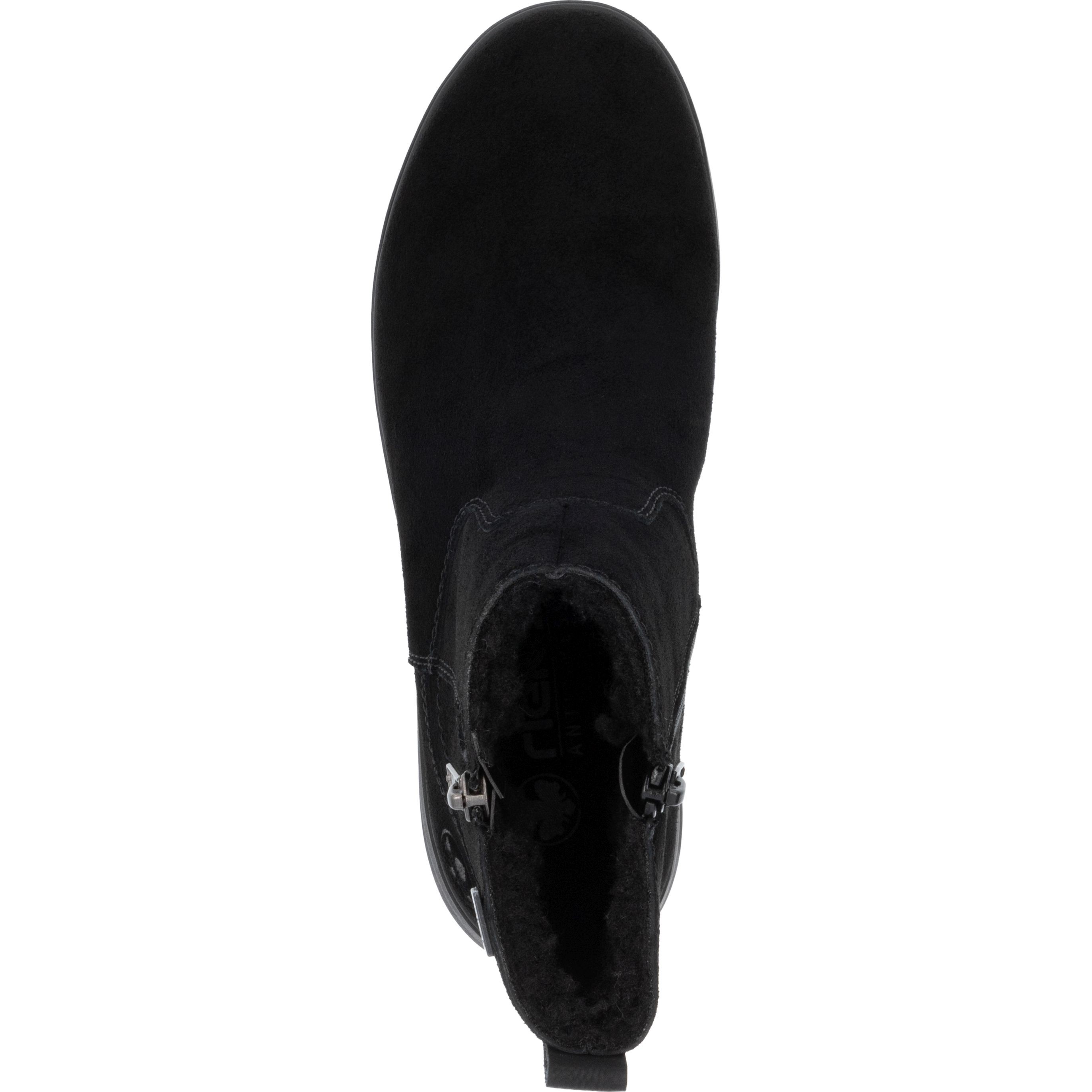 RIEKER Aulinukai moterims, Juoda, Ladies mid height boots 7