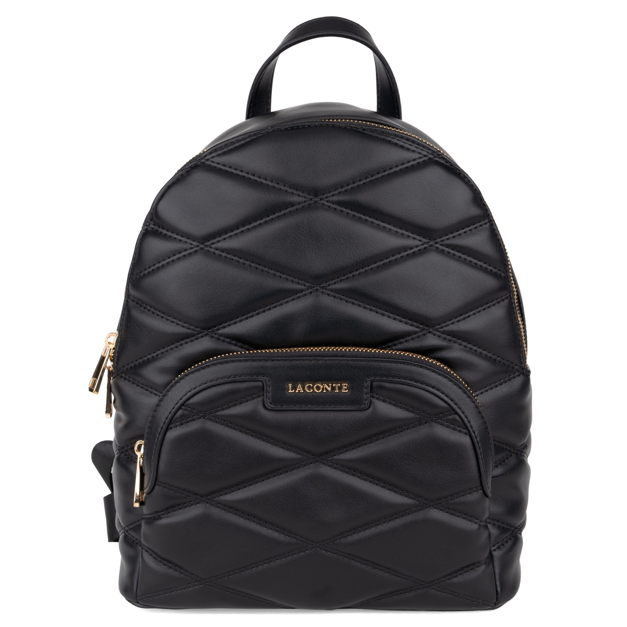 LA CONTE Kuprinė moterims, Juoda, Backpack 1