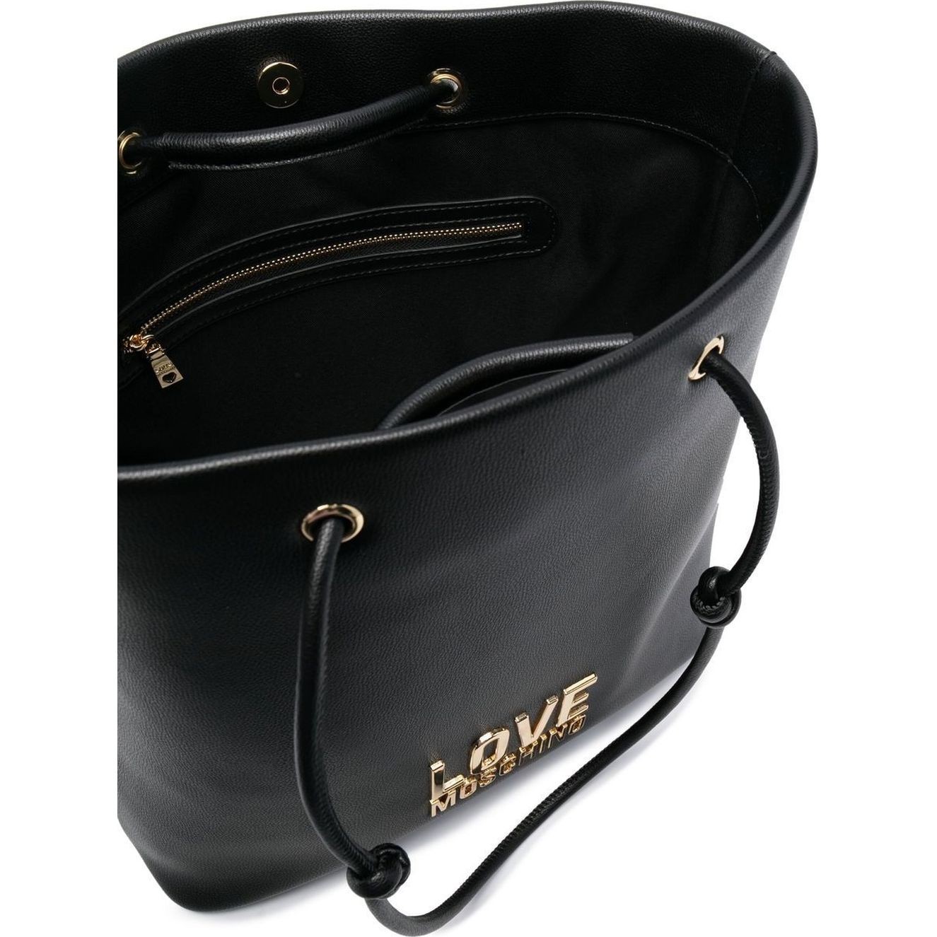 LOVE MOSCHINO Pirkinių krepšys moterims, Juoda, Tote bag 4