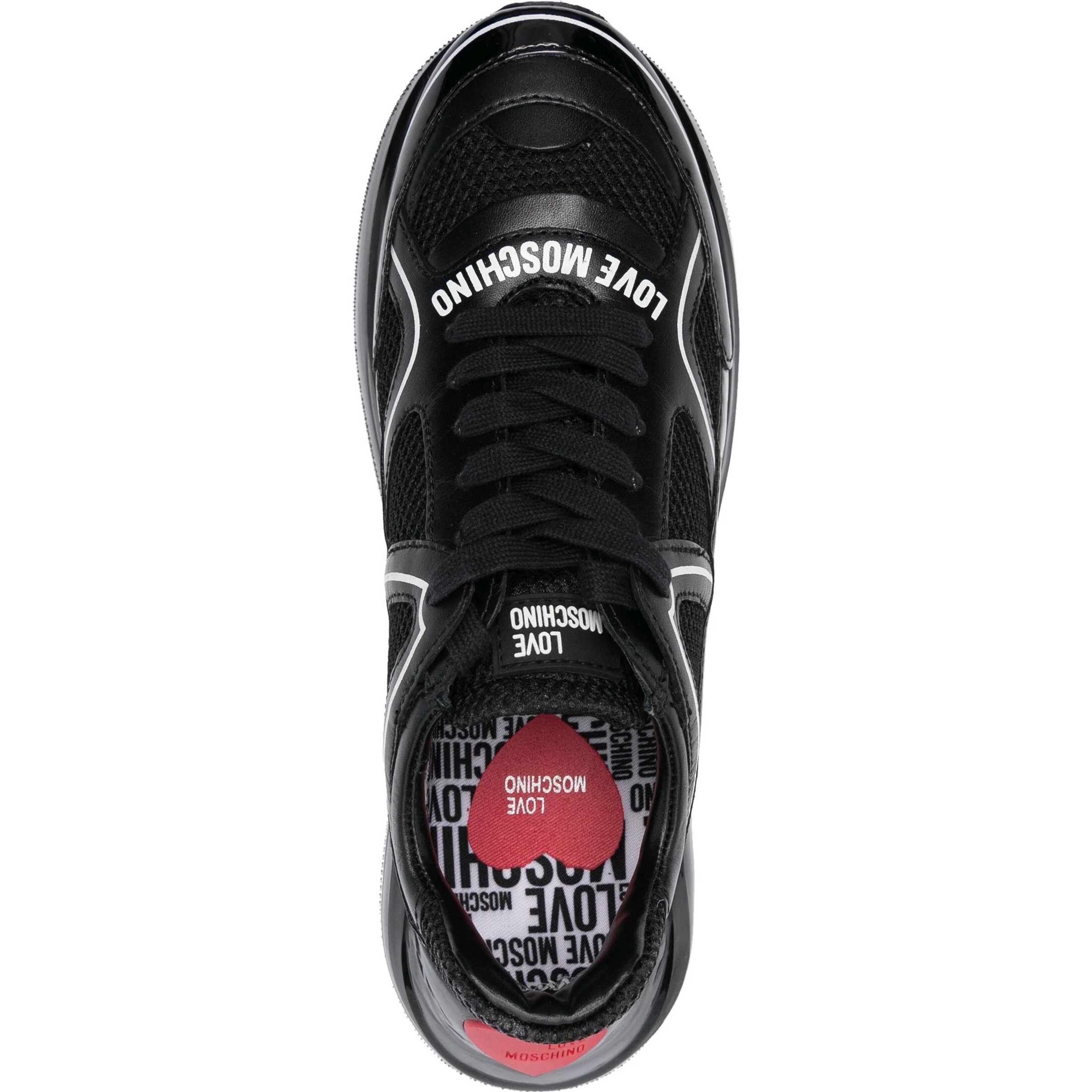 LOVE MOSCHINO Laisvalaikio bateliai moterims, Juoda, Sneakers 4