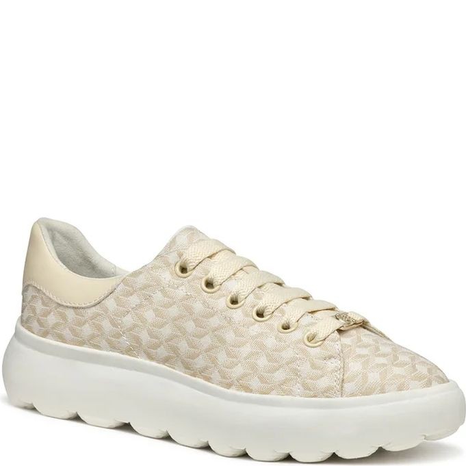 GEOX Laisvalaikio bateliai moterims, Smėlio, Spherica ec4 leisure 1