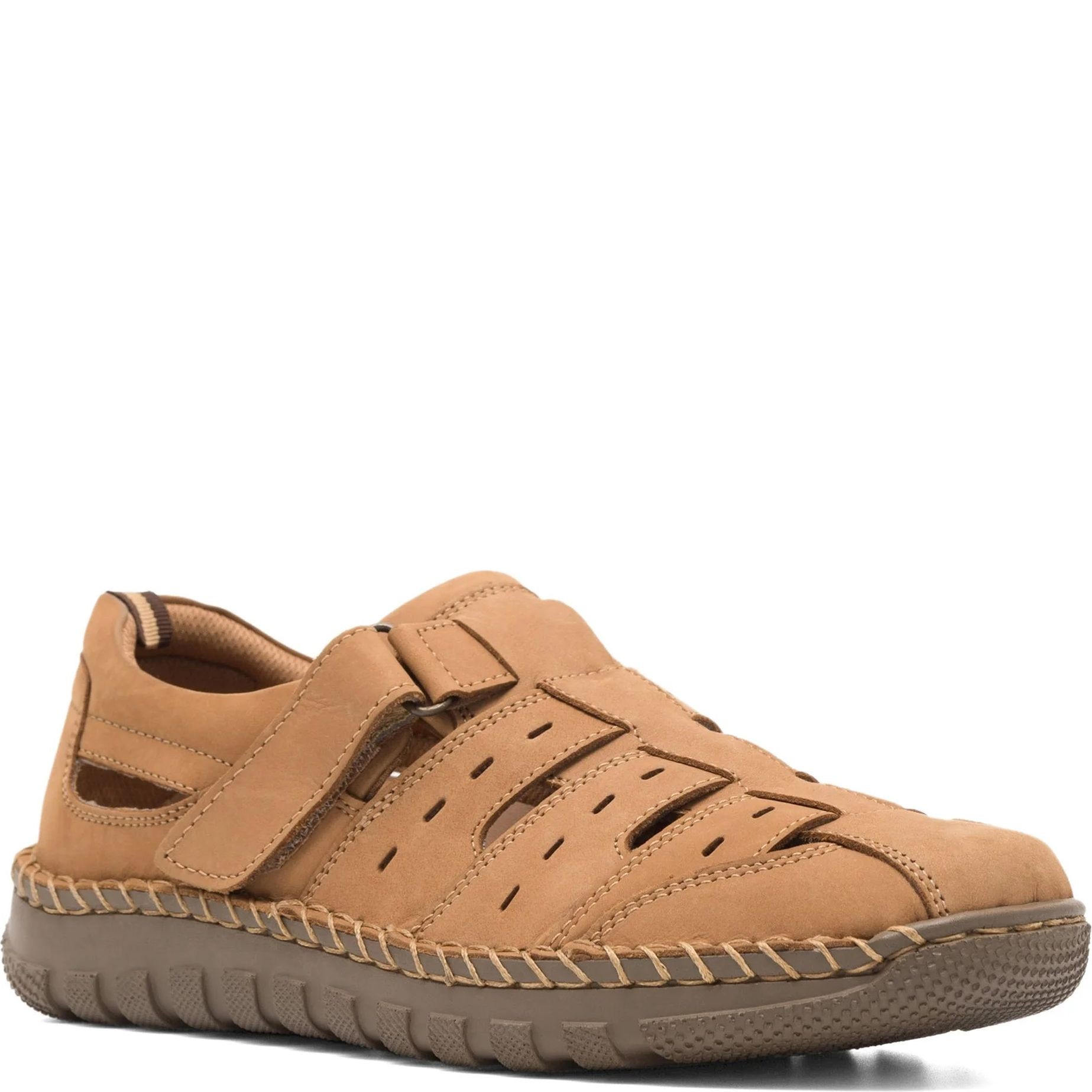 GO SOFT Basutės vyrams, Camel, SANDALS 1