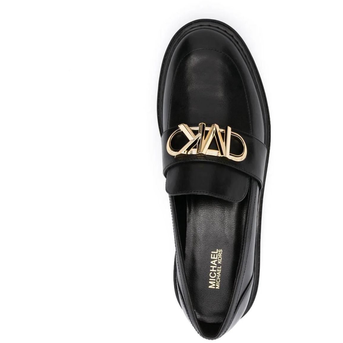 MICHAEL KORS Loaferiai moterims, Juoda, Parker lug loafer 4