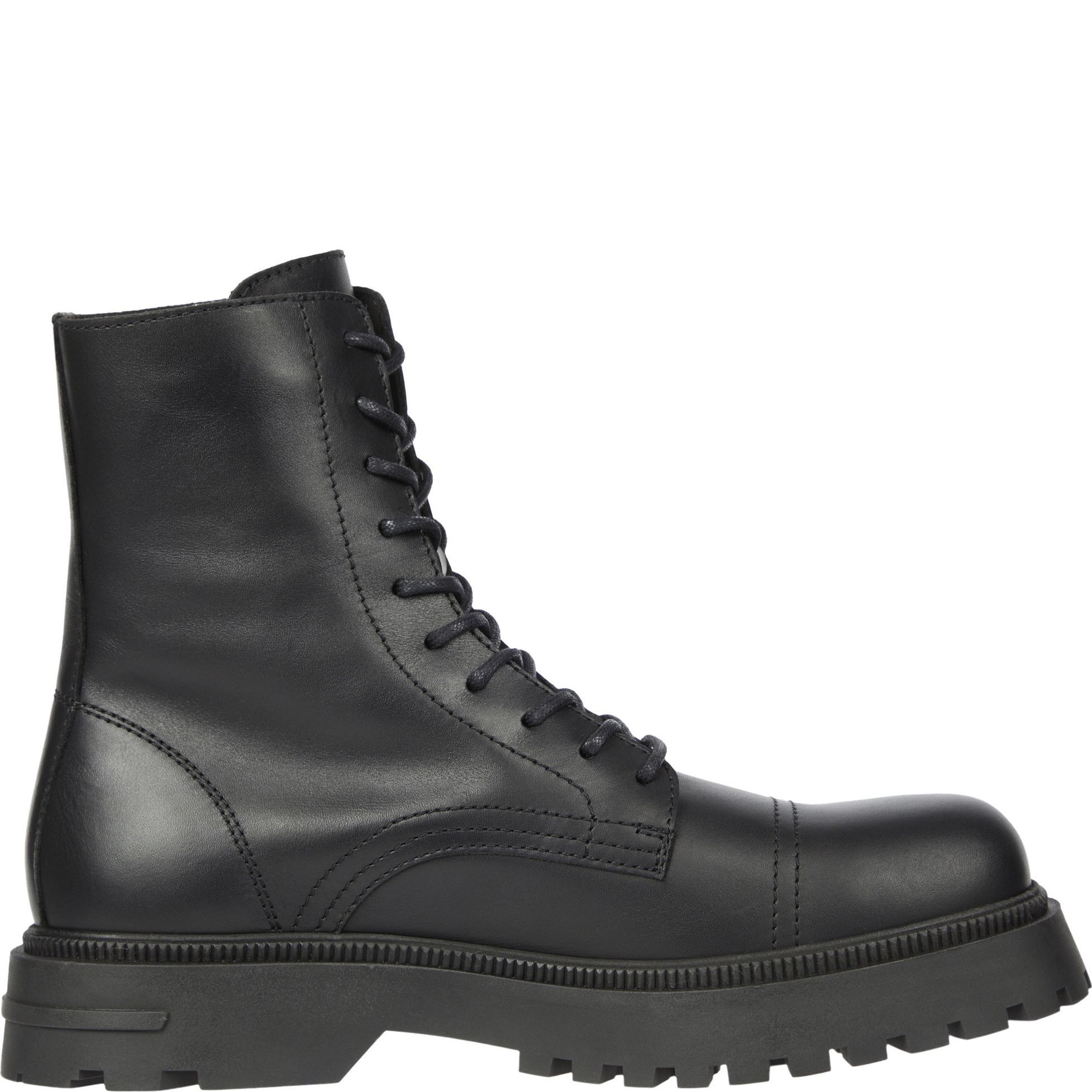 TOMMY JEANS Aulinukai vyrams, Juoda, Lace up mid boot smooth 5