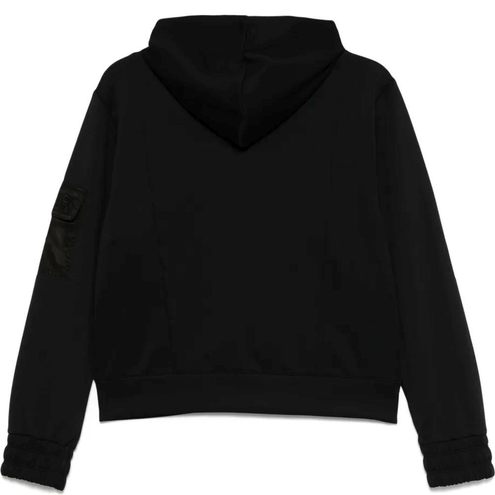 DKNY Sportinis nertinis moterims, Juoda, L/s patch soft scuba hoodie 2