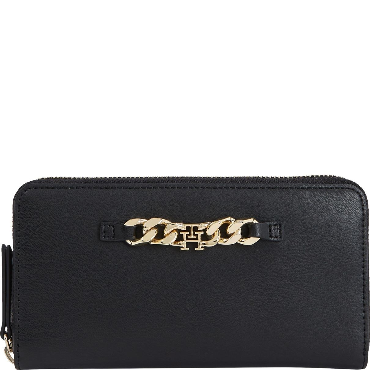 TOMMY HILFIGER Piniginė moterims, Juoda, Luxe large wallets 1